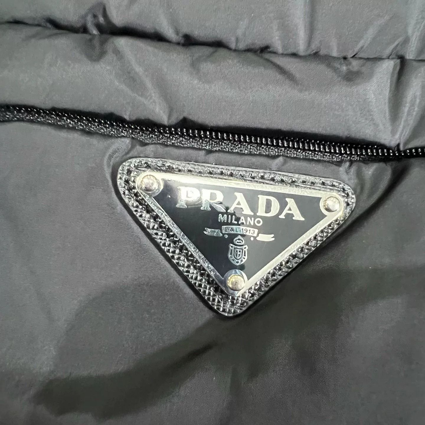 Prada Prada Triangle Logo Down Jacket Size US XS / EU 42 / 0 - 5 Thumbnail