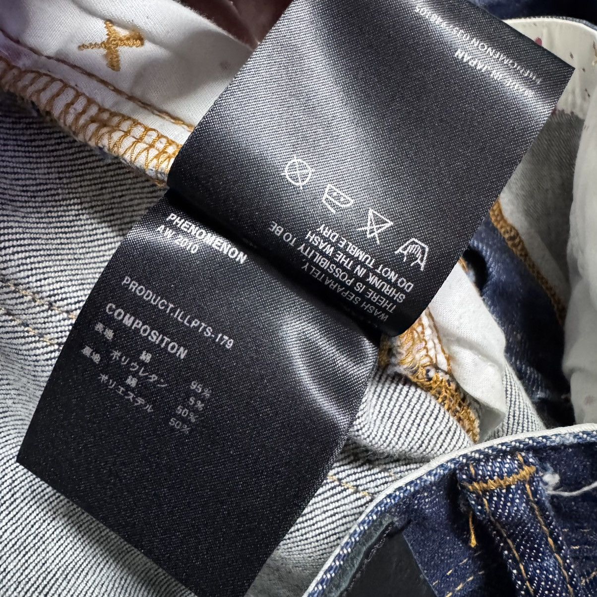 PHENOMENON AW2010 Phenomenon Cropped Denim Jeans Size US 32 / EU 48 - 23 Thumbnail