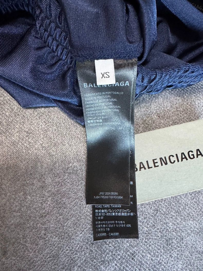 Balenciaga Balenciaga size XS Blue double-ring sports basketball silk Size US 27 - 4 Thumbnail