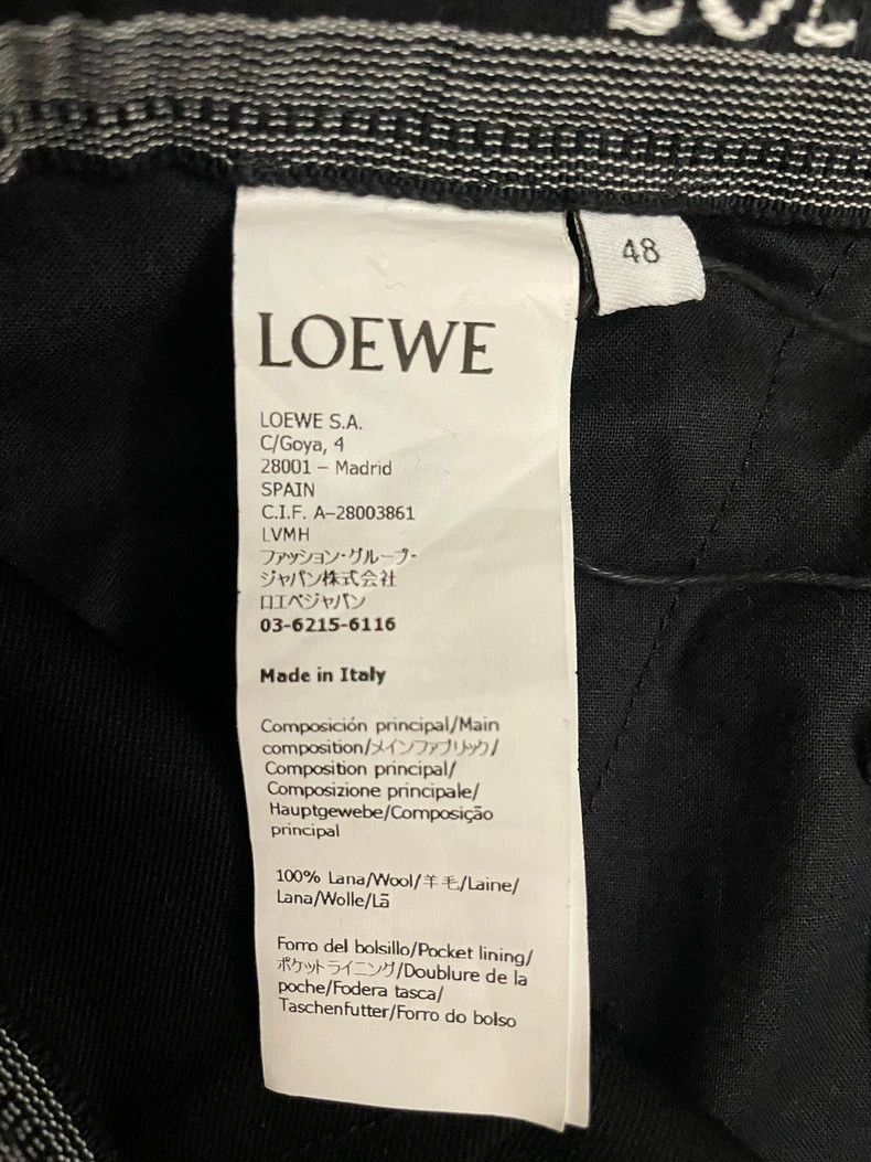 Loewe LOEWE Blue cotton pull cord straight leg loose jeans Size US 32 / EU 48 - 6 Thumbnail
