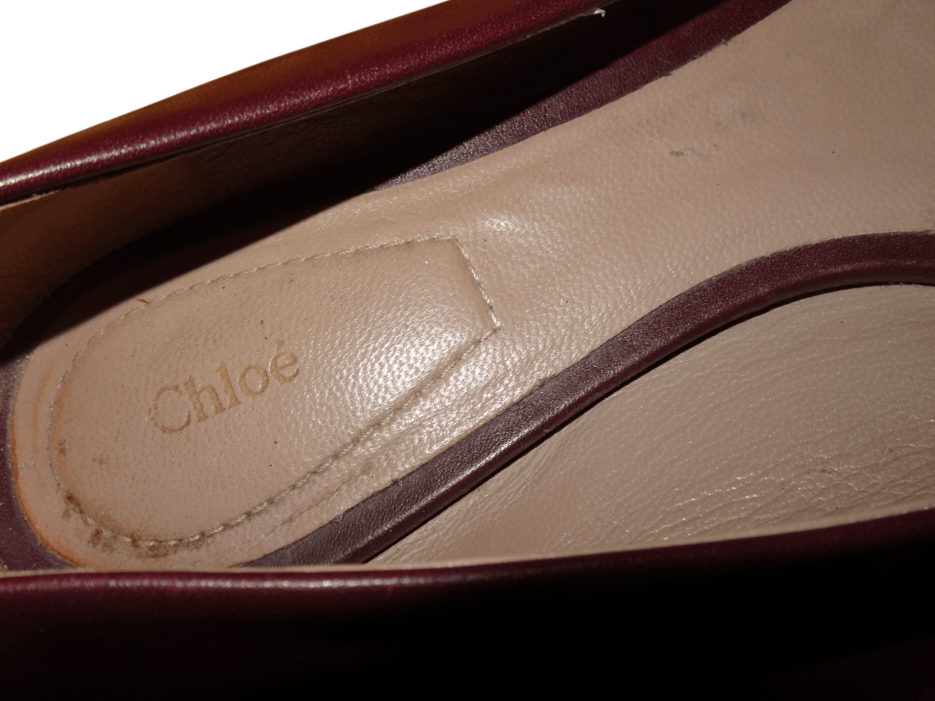 Chloe CHLOÉ LEATHER FLATS Size US 8 / IT 38 - 4 Thumbnail