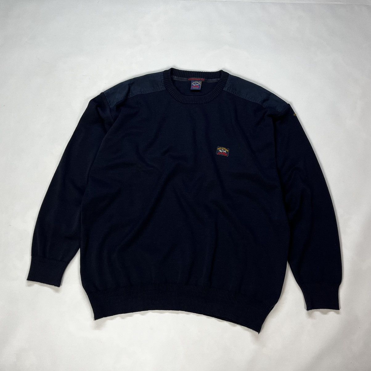 Paul & Shark Paul&Shark Yachting Sweater Acrylic Merino wool Crew Neck Size US XL / EU 56 / 4 - 1 Thumbnail