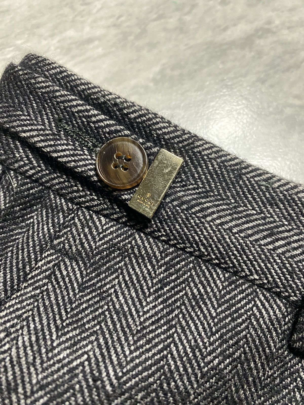 Gucci GUCCI TOMFORD STRIPED WOOL PANTS Size 30" / US 8 / IT 44 - 6 Thumbnail