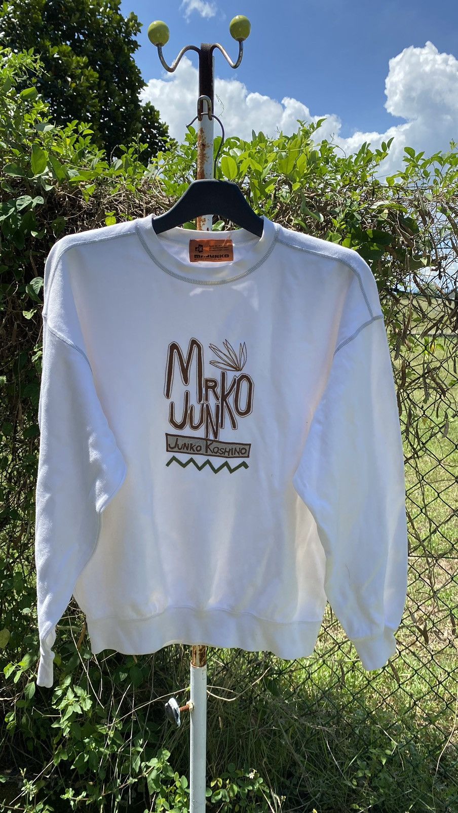 Designer × Japanese Brand × Mr. Junko Vintage Junko Koshino Embroidered logo Sweatshirt Size US M / EU 48-50 / 2 - 1 Thumbnail