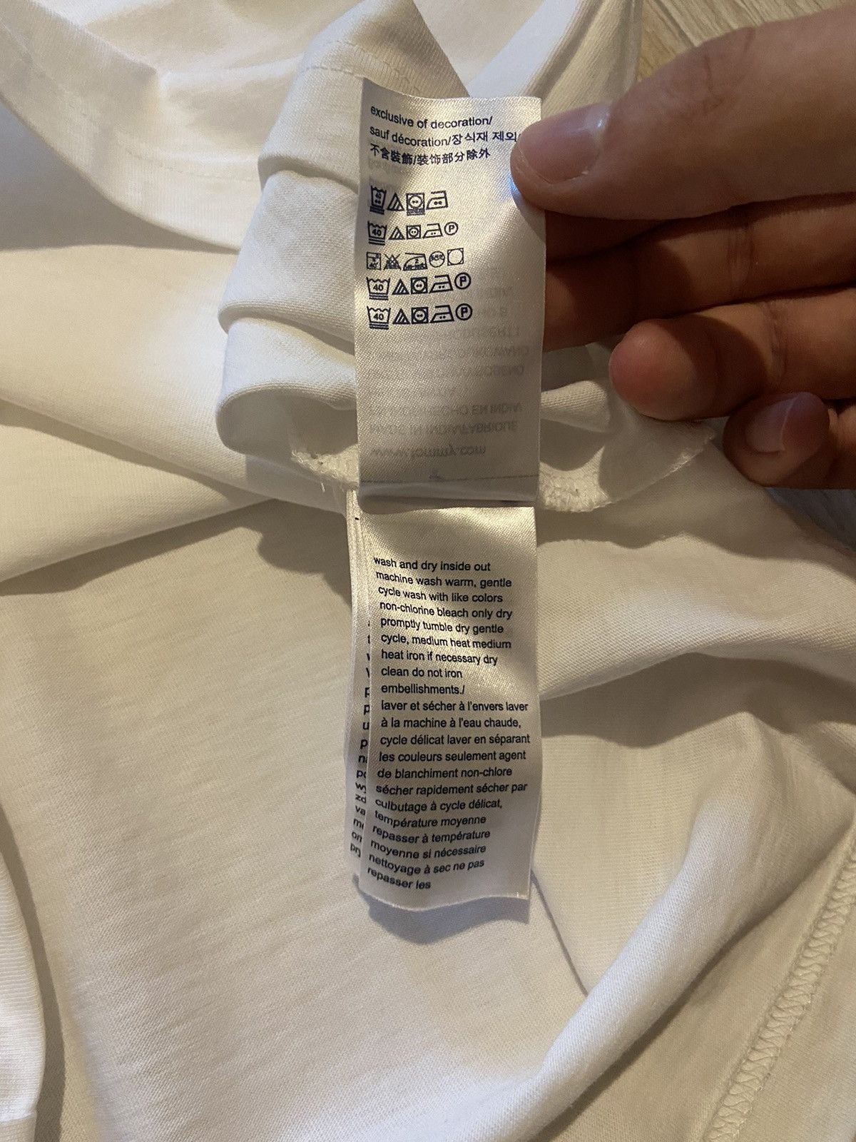 Tommy Hilfiger Tommy Hilfiger basic white logo print tee Size US M / EU 48-50 / 2 - 7 Thumbnail