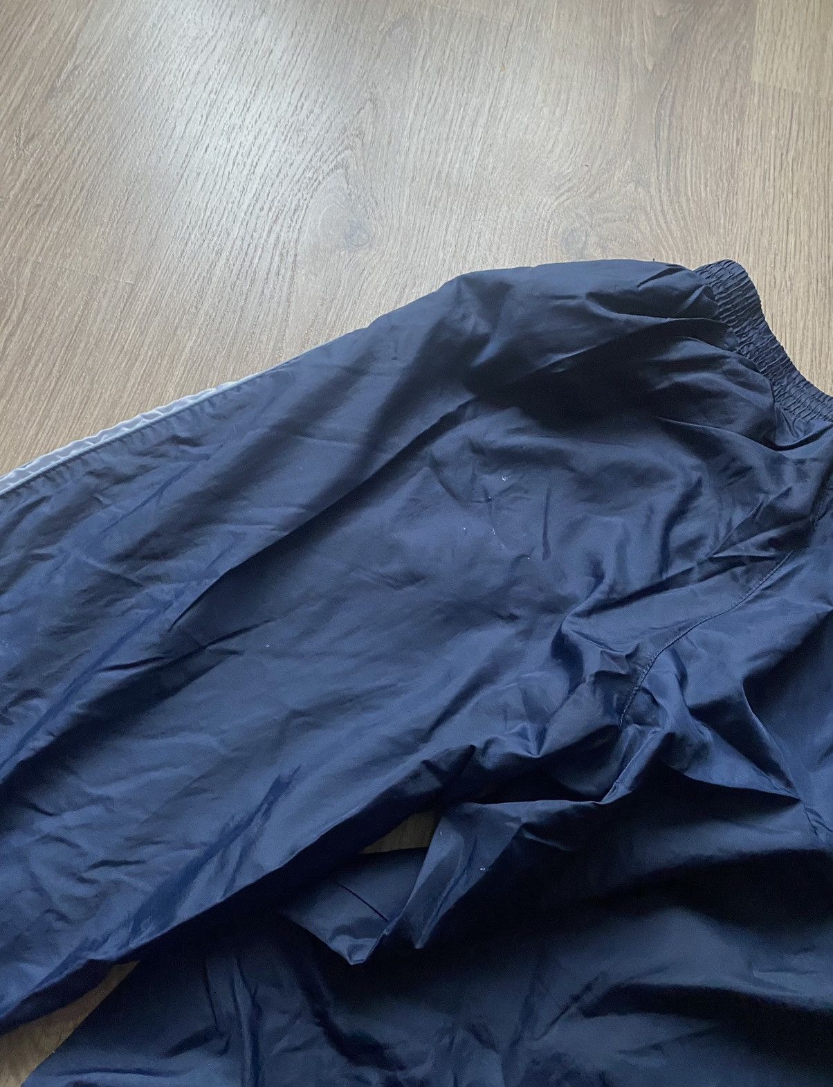 Nike × Vintage Nike vintage 00’s Y2K drill nylon swoosh pants parachute Size US 32 / EU 48 - 11 Thumbnail
