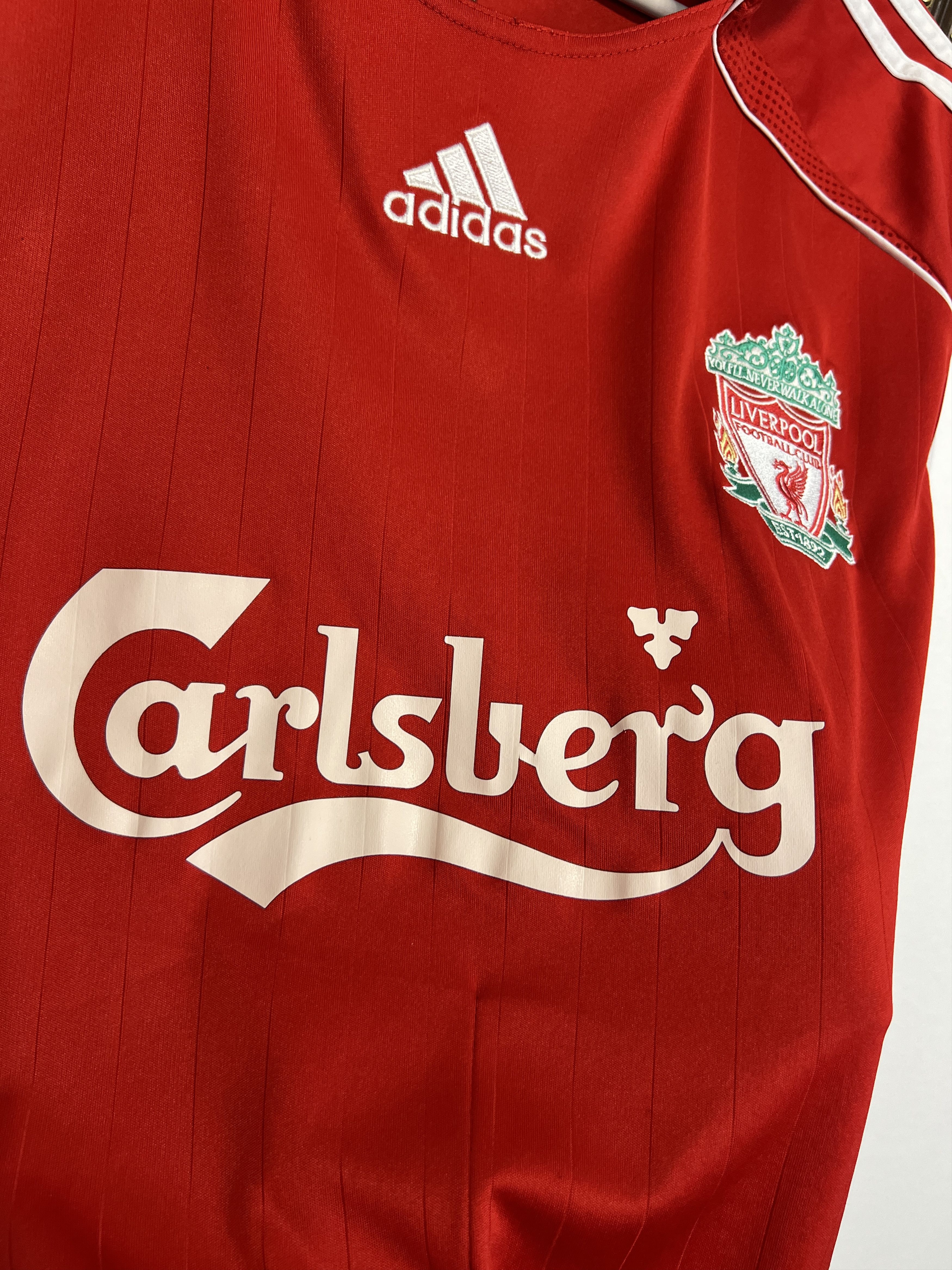 Adidas Liverpool Home football shirt 2006 Soccer Jersey Trikot Rare Size US L / EU 52-54 / 3 - 6 Thumbnail