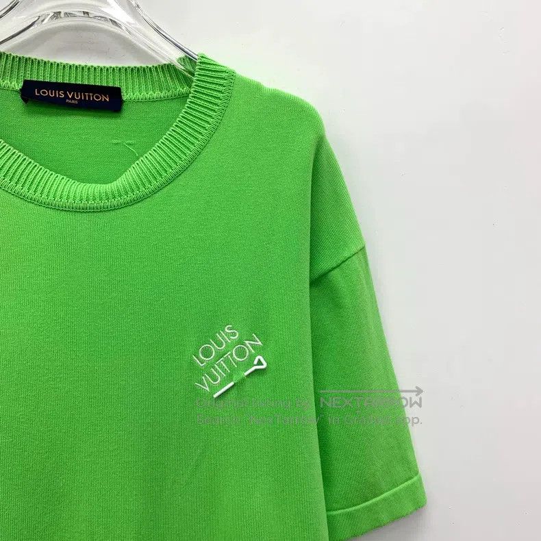 Louis Vuitton Louis Vuitton 22 green logo monogrammed embroidered pin co Size US L / EU 52-54 / 3 - 3 Thumbnail