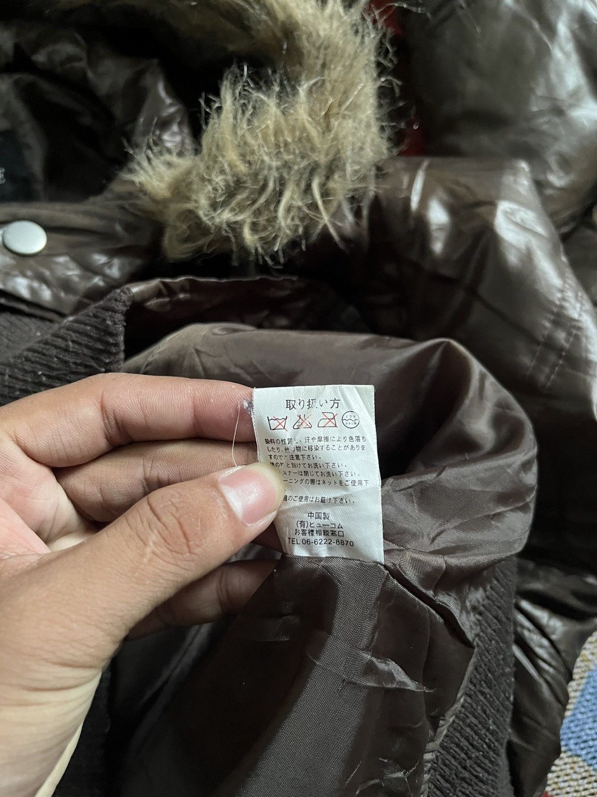 Japanese Brand 💀H.C.M Homme Puffer Fur Jacket 💀 Size US L / EU 52-54 / 3 - 8 Thumbnail