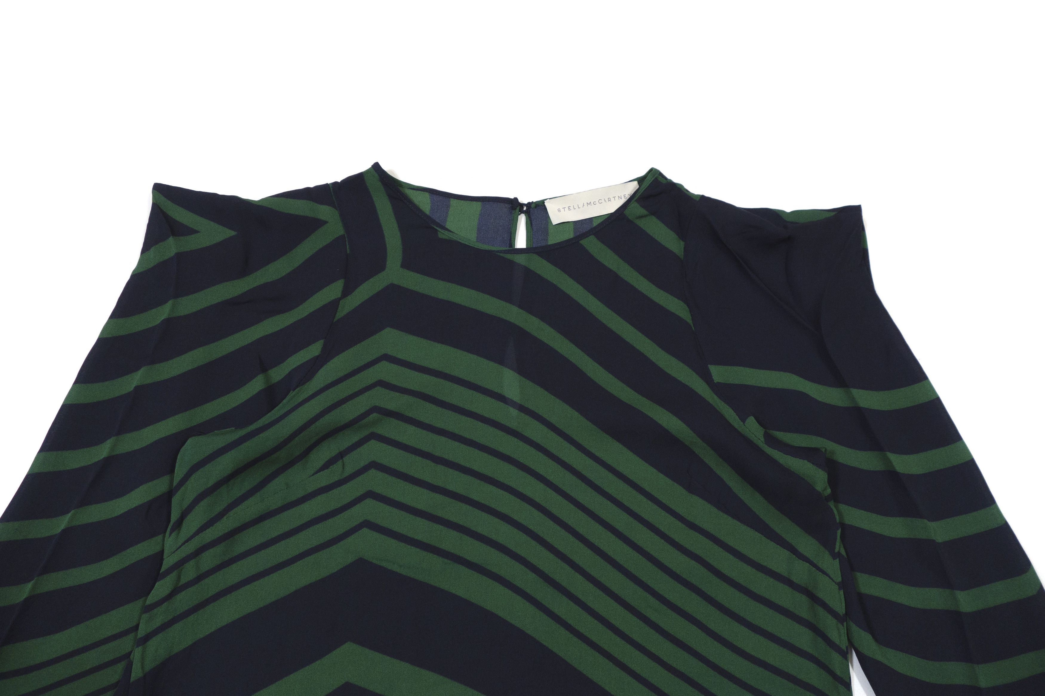 Stella McCartney 2011 Silk Striped Blouse Size M / US 6-8 / IT 42-44 - 5 Thumbnail