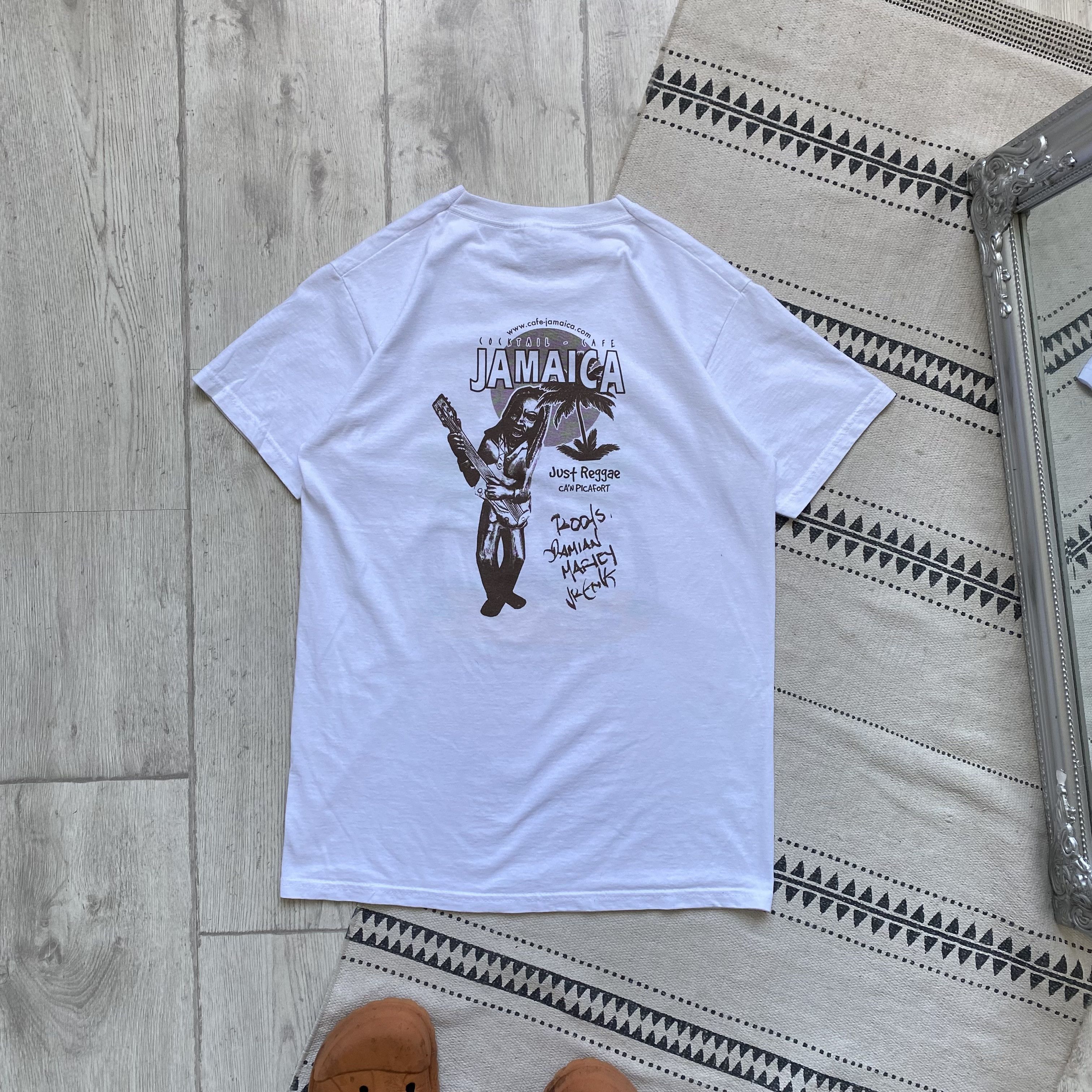 Bob Marley 🇯🇲 Rasta Jamaica Humor tee Bob Marley Size US XS / EU 42 / 0 - 7 Thumbnail