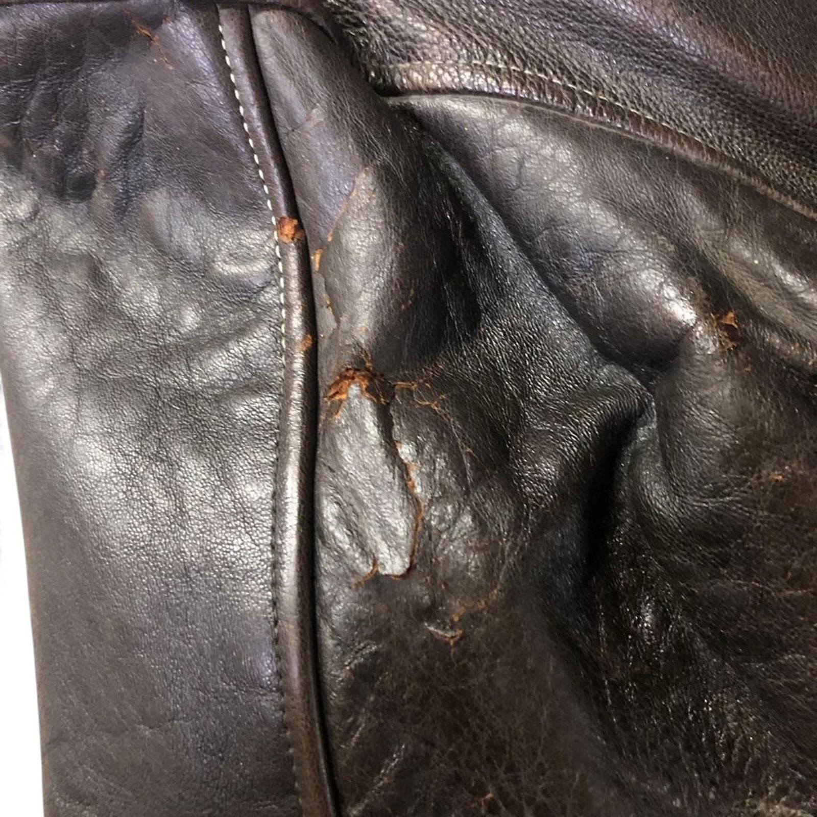 Avirex Avirex - S Type A-2 Genuine Leather Flight Jacket Size US S / EU 44-46 / 1 - 9 Thumbnail