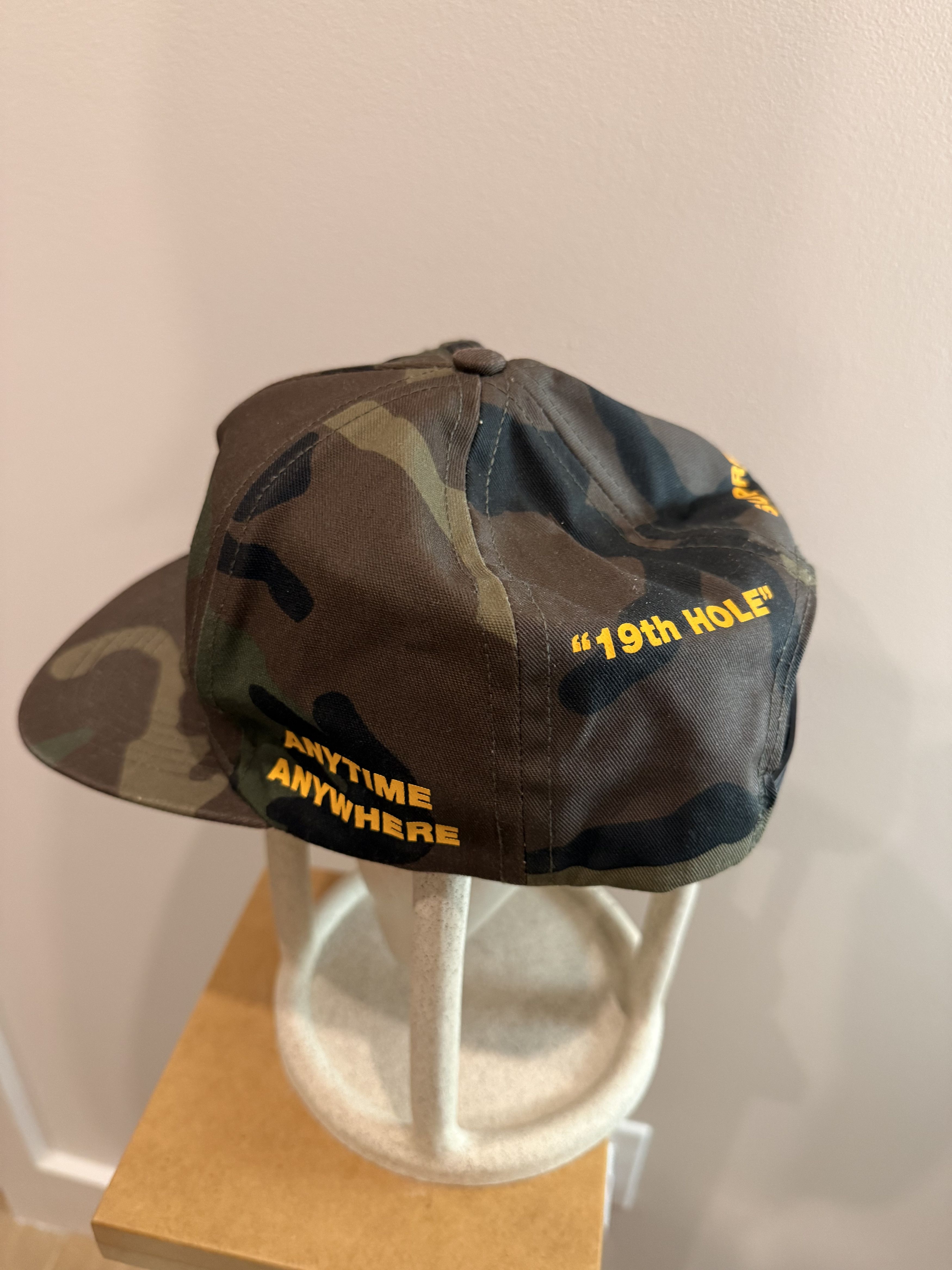 Supreme Supreme S/S 2015 19th Hole Camo Snapback Cap Size ONE SIZE - 2 Thumbnail