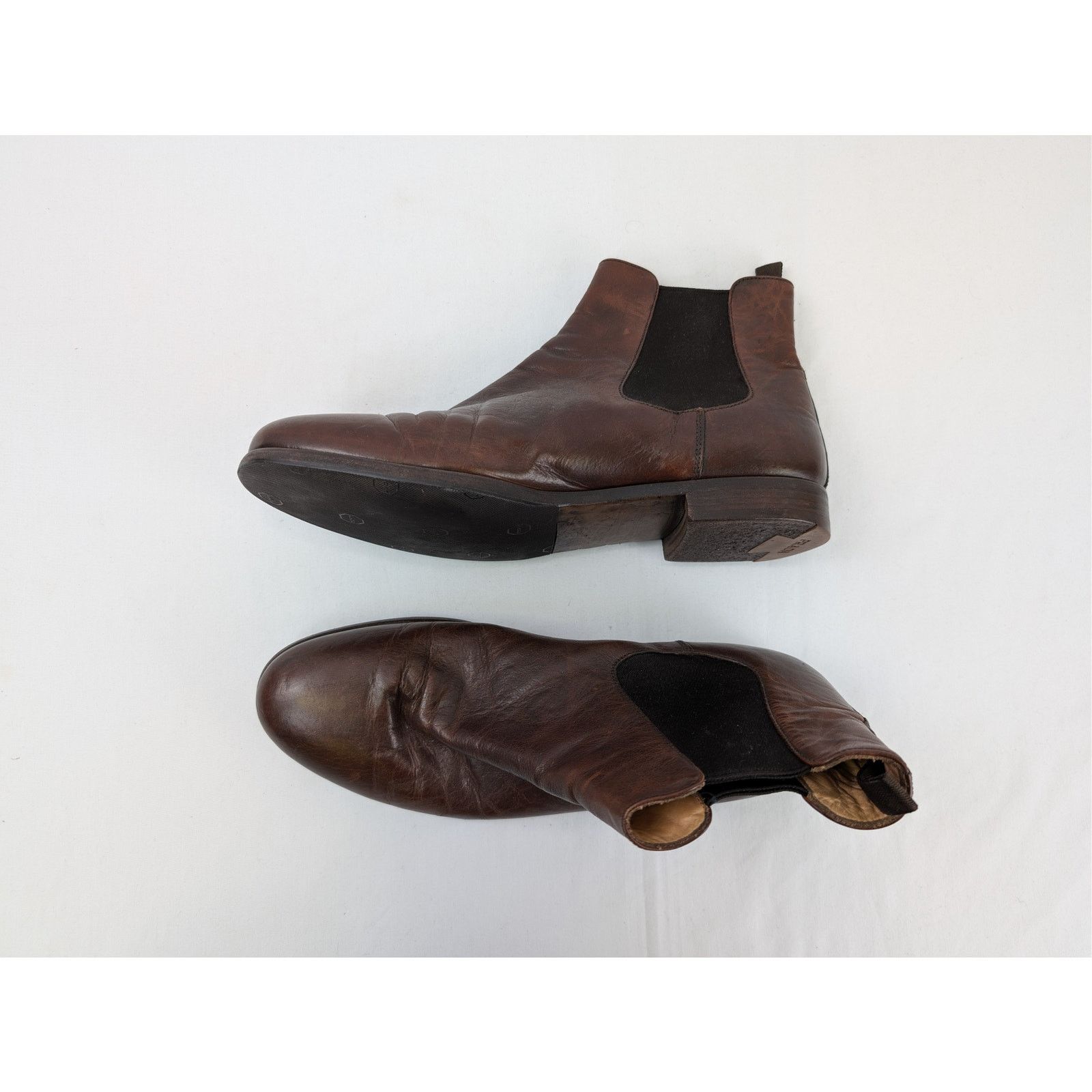 Prada o1rshd1 CC20 Chelsea Boots in Dark Brown Size US 8 / EU 41 - 1 Thumbnail