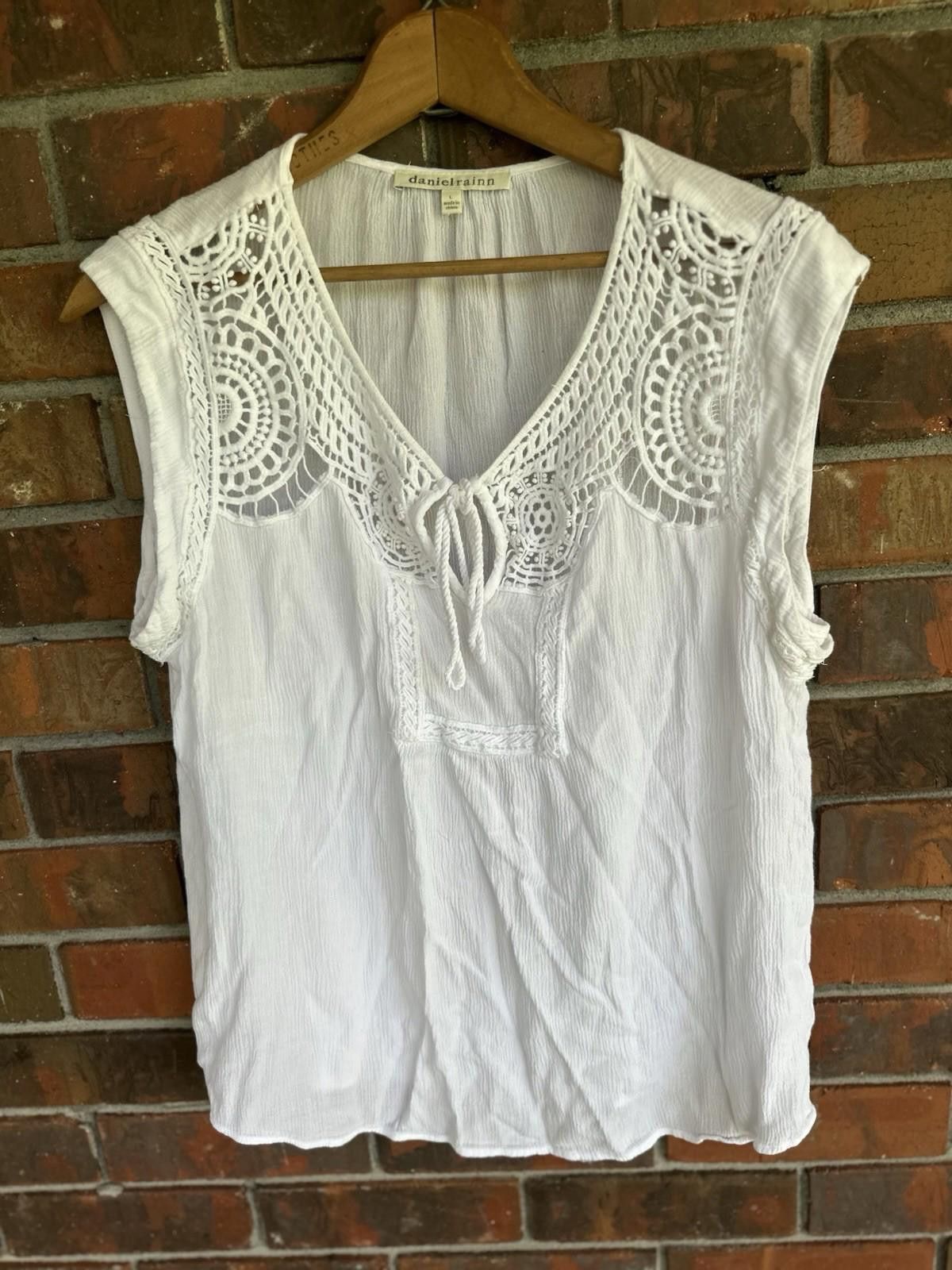 Designer daniel rainn top large White Size L / US 10 / IT 46 - 3 Thumbnail