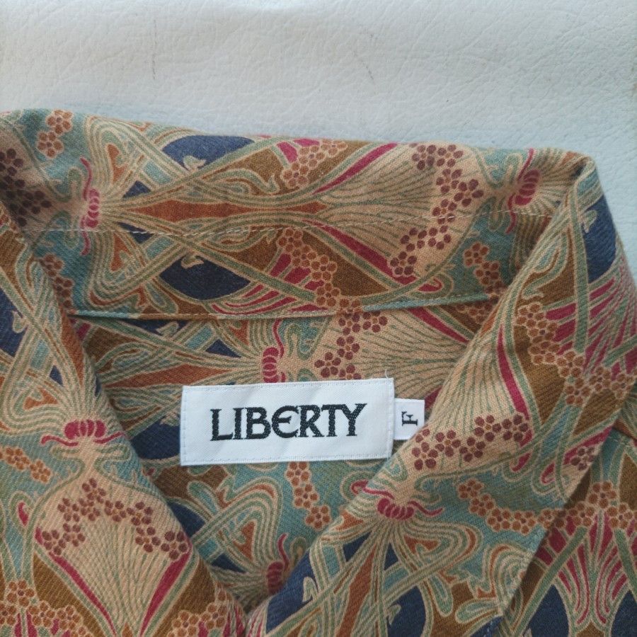 Liberty × Liberty London Liberty London ethnic batik pattern shirt casual Size US L / EU 52-54 / 3 - 3 Thumbnail