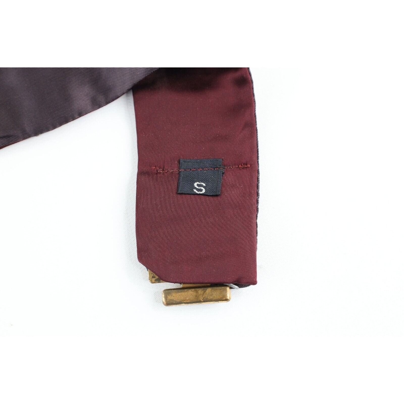 Vintage 1920s Roaring 20s Silk Tuxedo Cummerbund Red