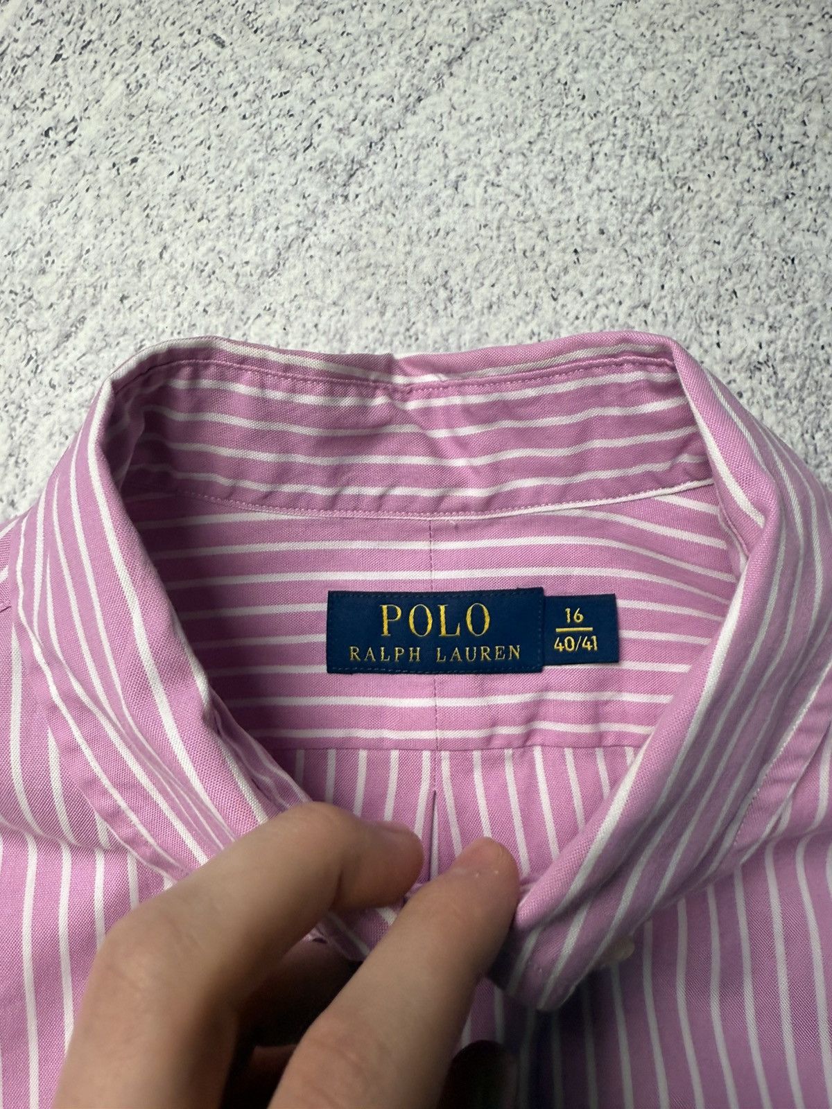 Polo Ralph Lauren Vintage RALPH LAUREN Striped Short Sleeved Shirt Rare Size US XL / EU 56 / 4 - 11 Thumbnail