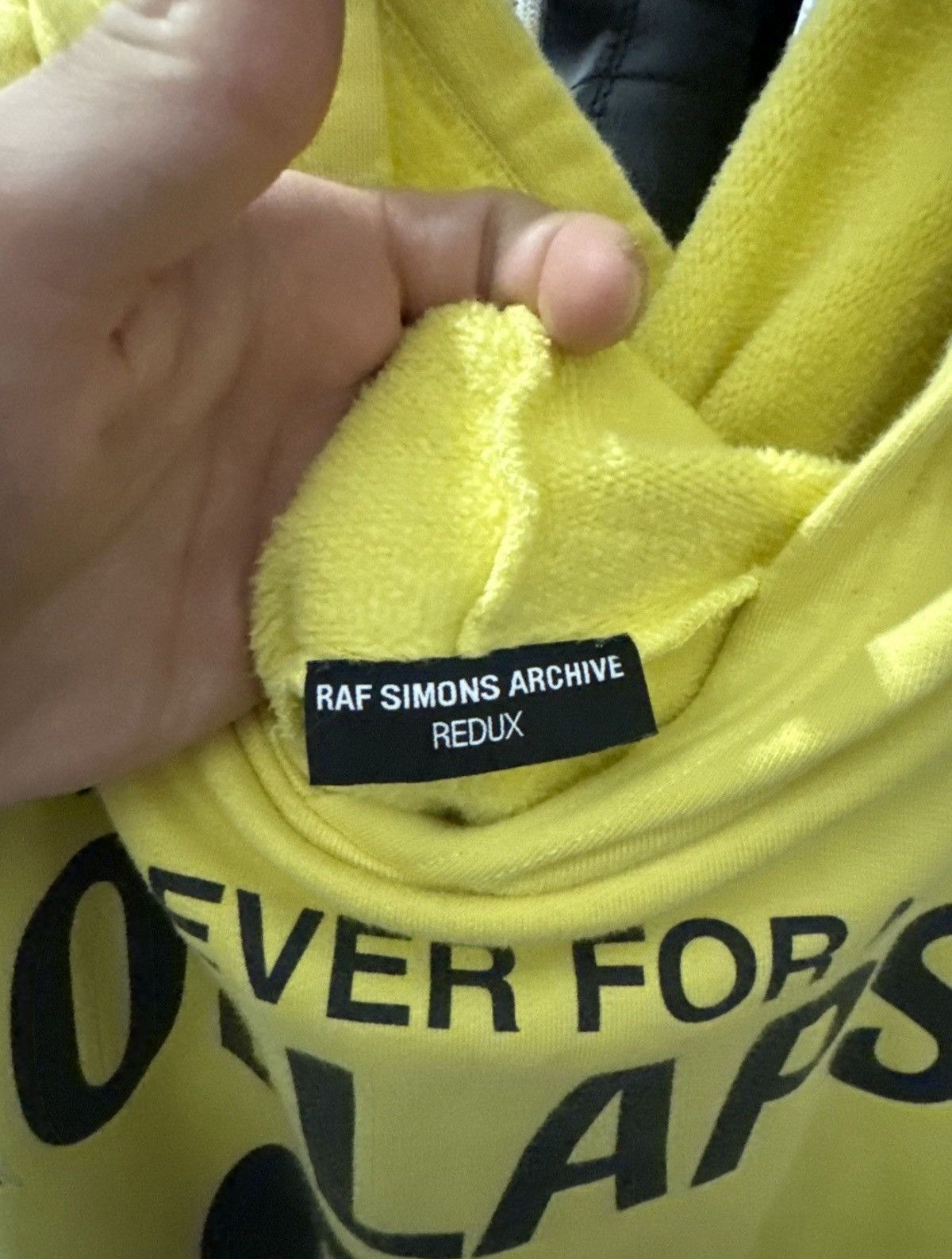 Raf Simons SSENSE EXCLUSIVE PETER DE POTTER EDITION ‘KOLLAPS’ HOODIE Size US M / EU 48-50 / 2 - 7 Thumbnail