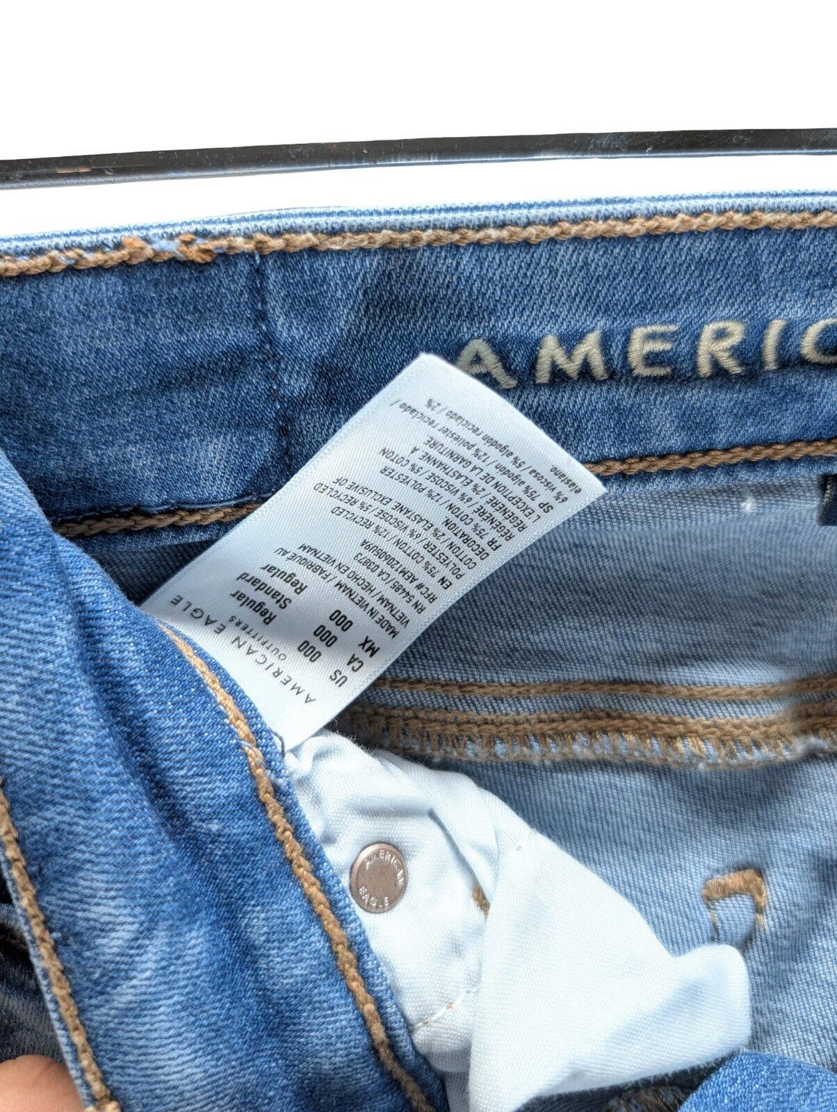 American Eagle Outfitters American Eagle Jeans Women’s Size 000 Next Level Stretch Size 23" - 7 Thumbnail