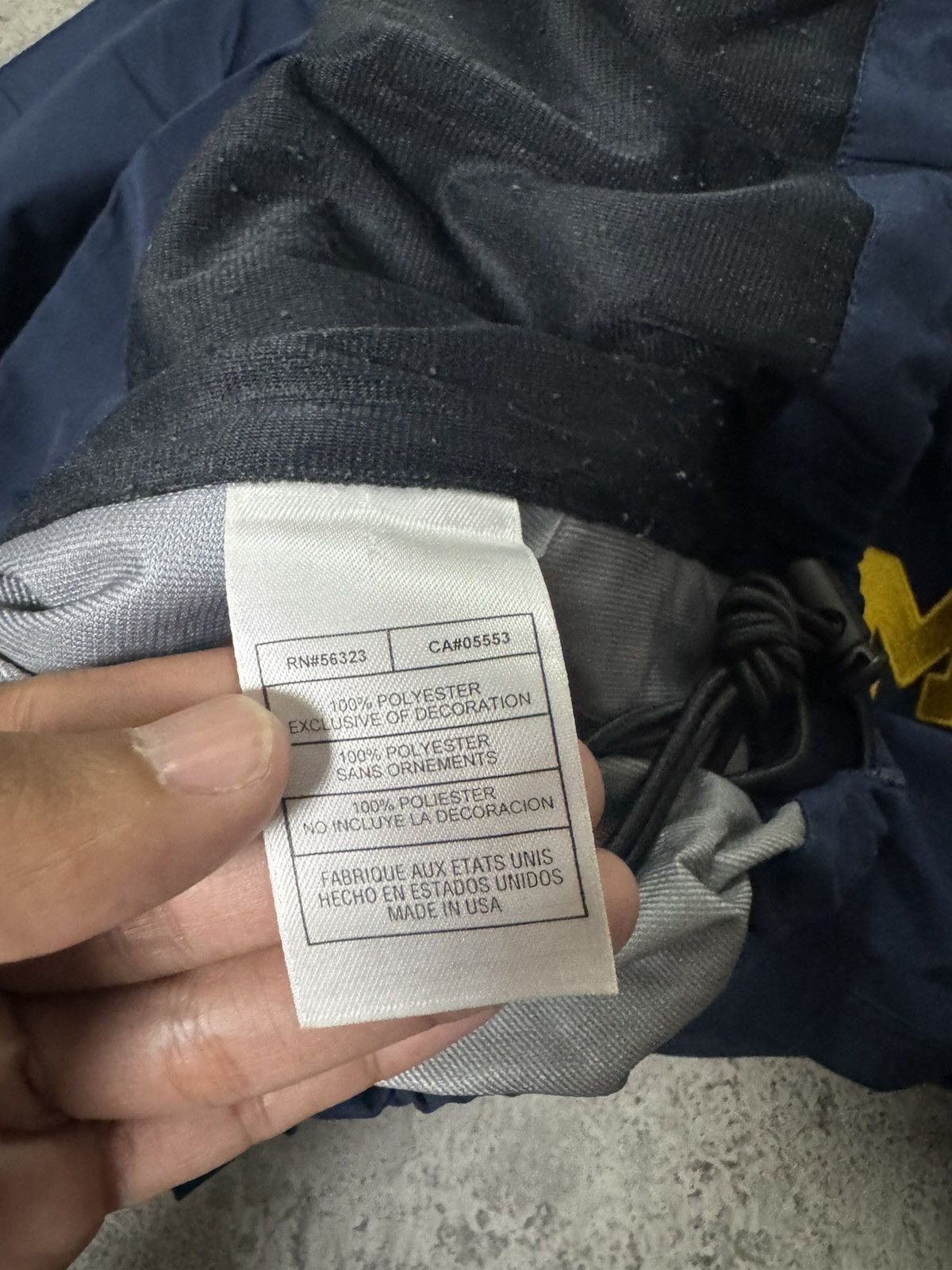 Nike NIKE X MICHIGAN WOLVERINES TEAM WINDBREAKER JACKET 🔥RARE🔥 Size US XL / EU 56 / 4 - 9 Thumbnail