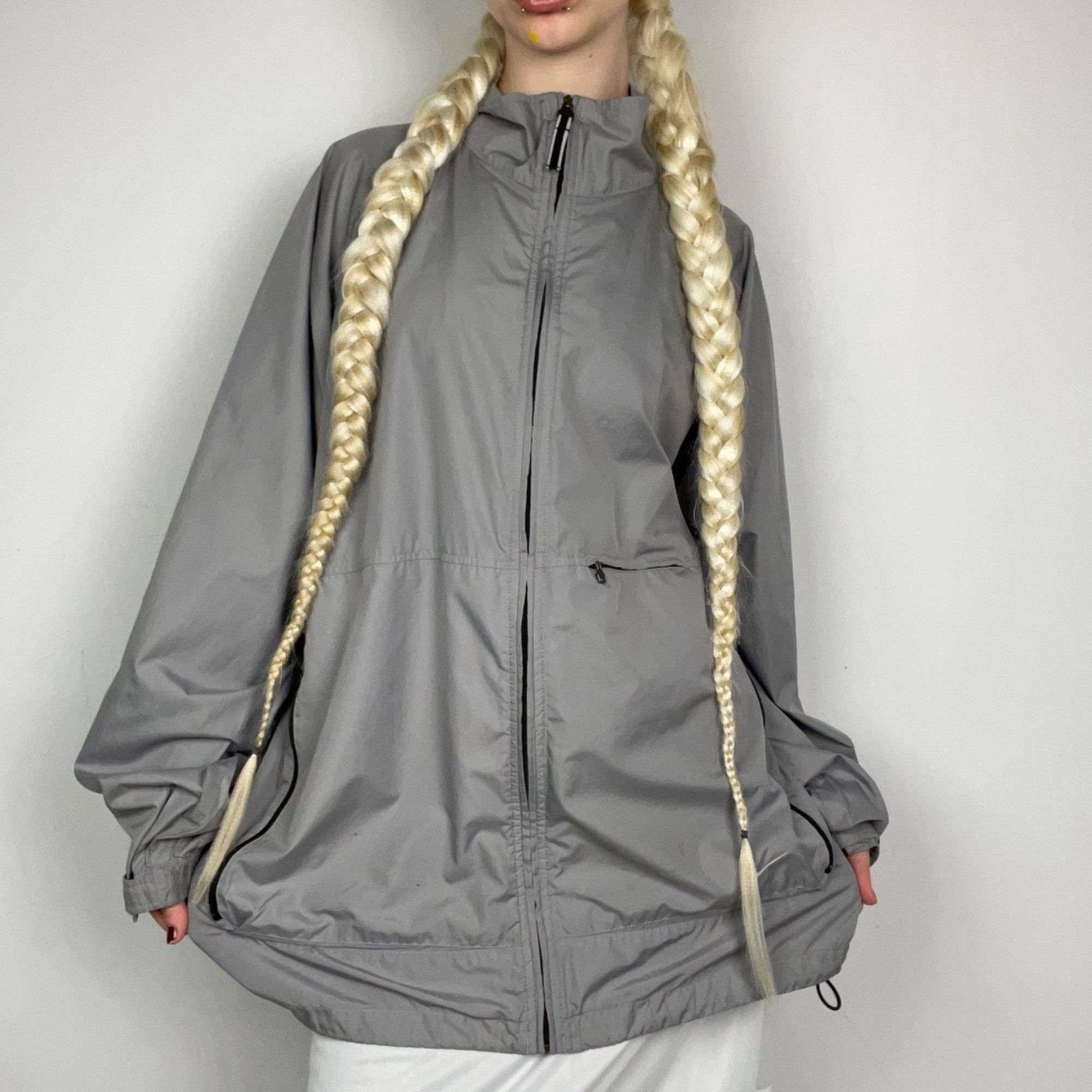 Corteiz × Nike Nike x Corteiz NRG Gully Grey Jacket | Grailed