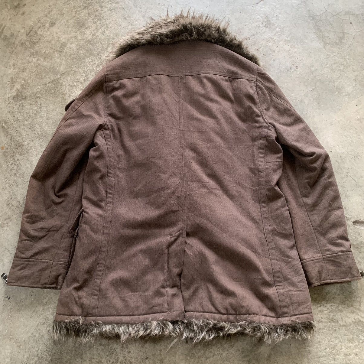 14th Addiction Create Barefoot by Cox Opium Super Fur Jacket Size US L / EU 52-54 / 3 - 3 Thumbnail