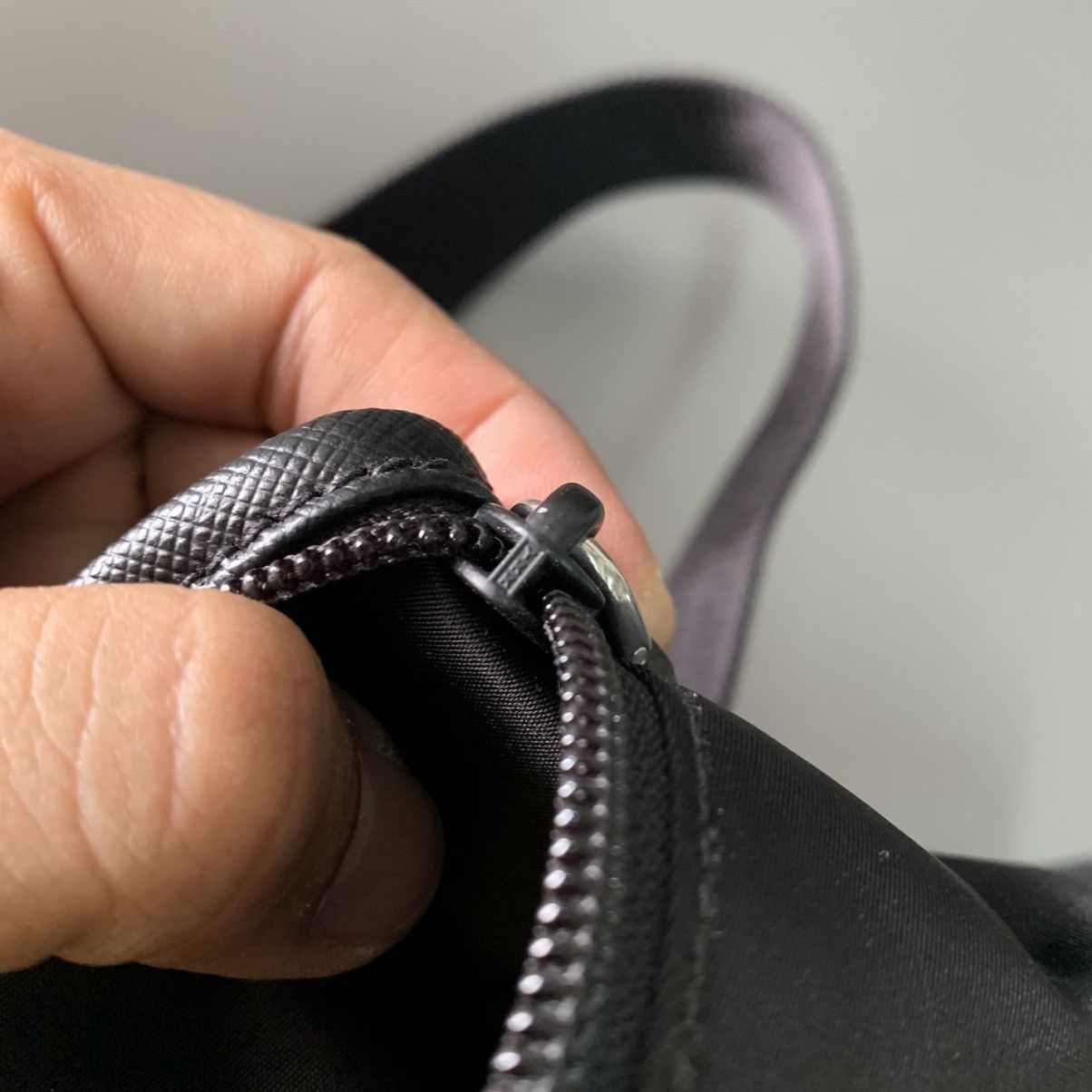 Prada Prada Nylon Black Mesengger Bag Size ONE SIZE - 19 Thumbnail
