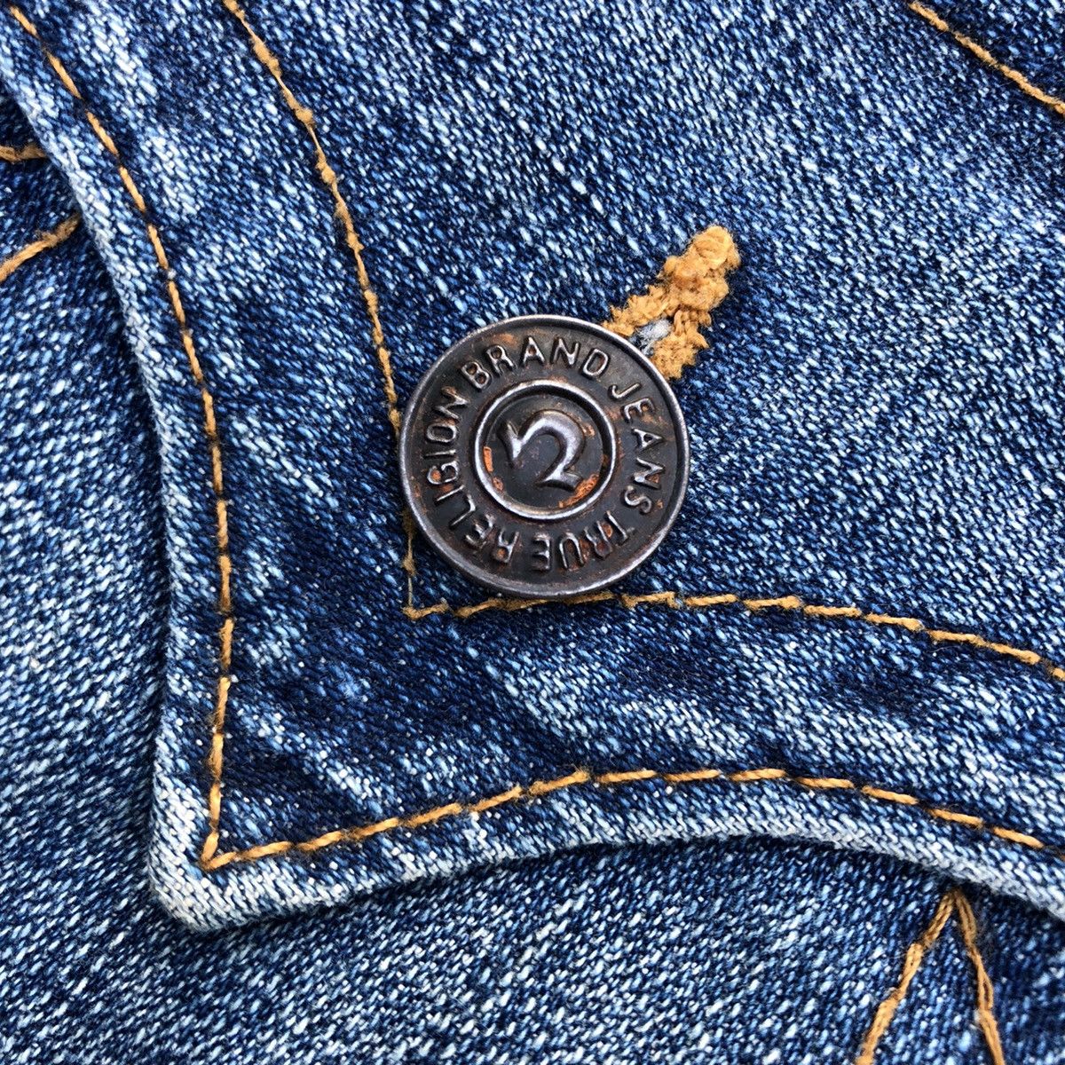 True Religion Vintage True Religion Made In USA Denim Pants Size US 33 - 4 Thumbnail