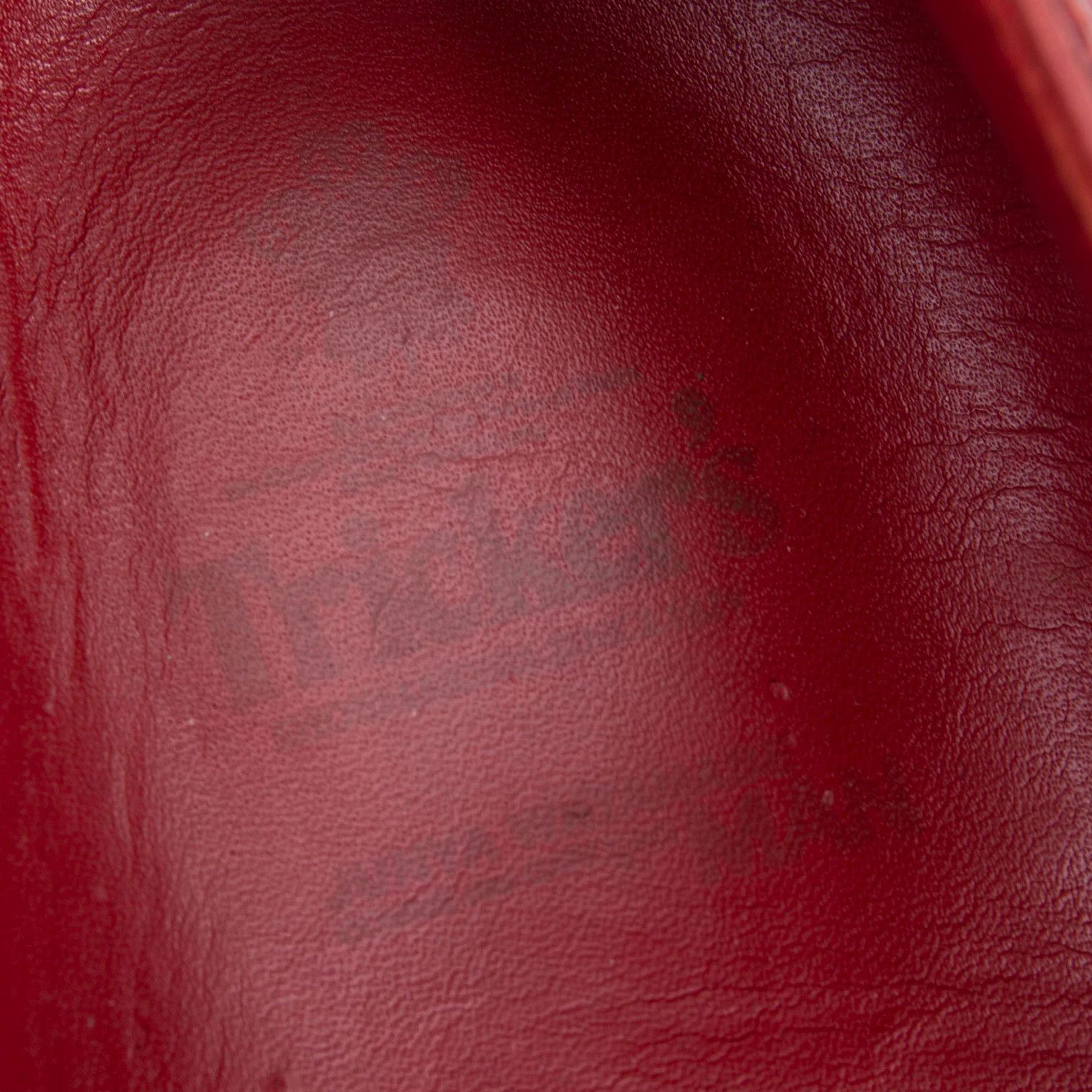 Junya Watanabe Red Wingtip Leather Shoes Size 26cm in Good Condition Size US 8 / EU 41 - 15 Thumbnail