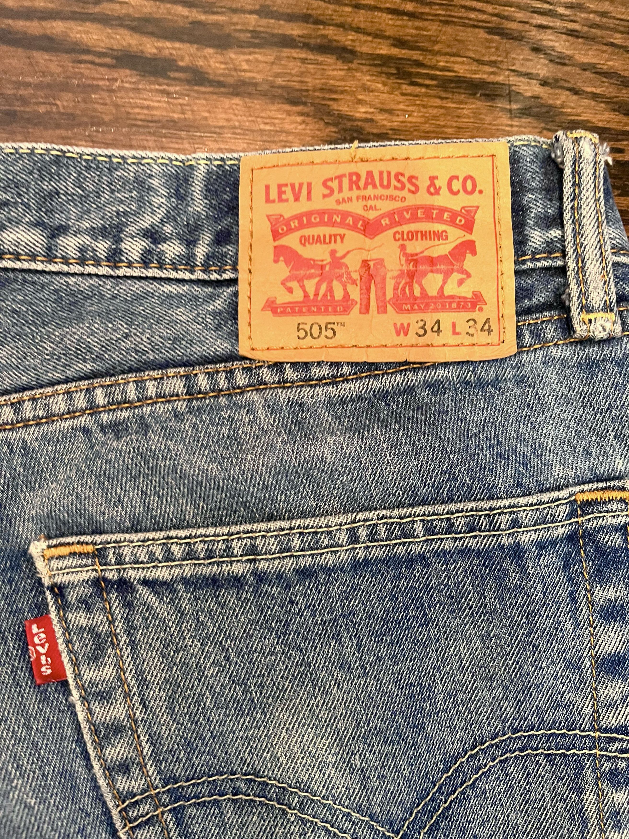 Levi's Levi's 505 Denim Jeans W34 x L34 Size US 34 / EU 50 - 5 Thumbnail
