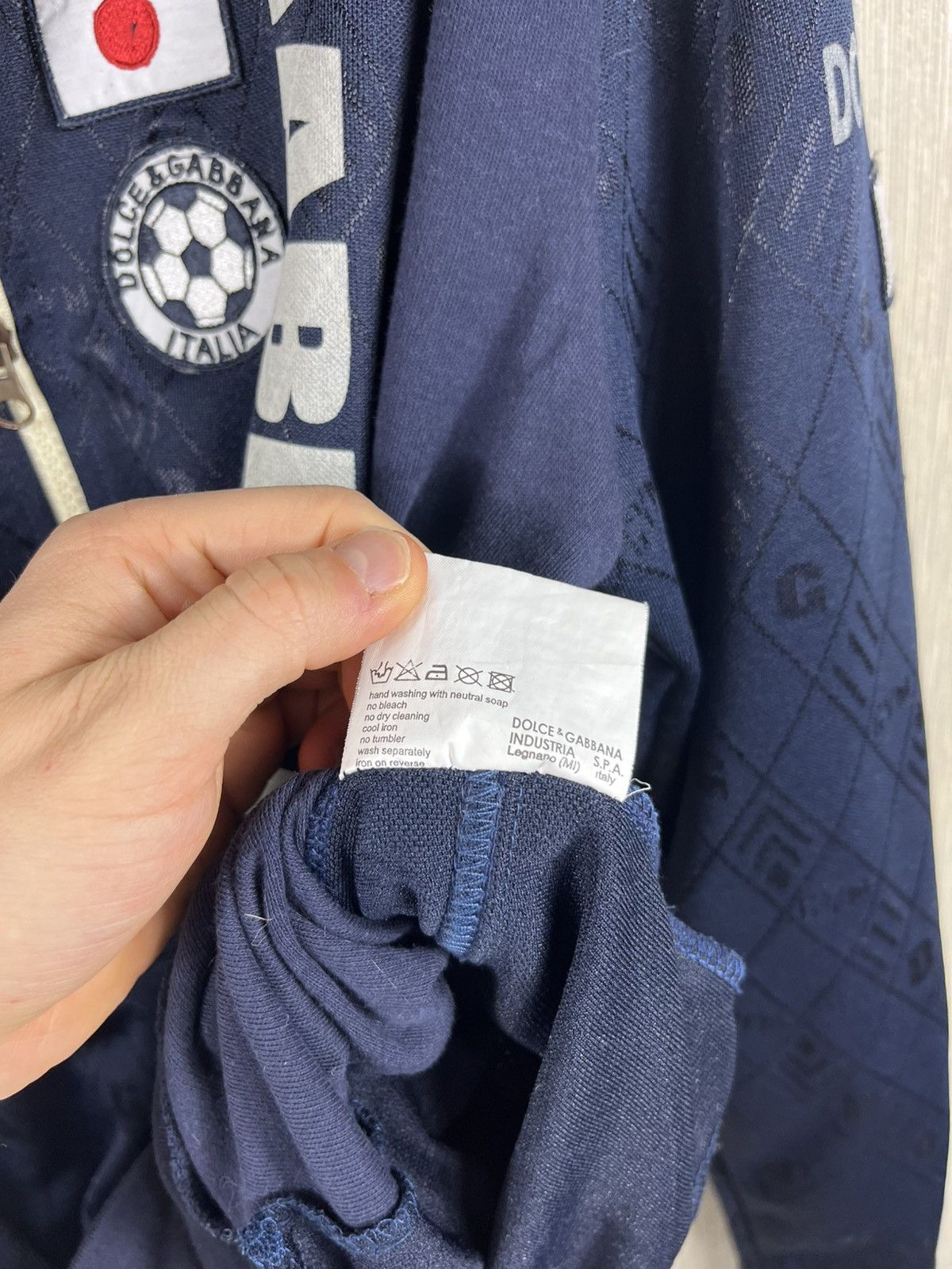 Dolce & Gabbana Vintage Dolce & Gabbana y2k track zip sweatshirt Japan sport Size US M / EU 48-50 / 2 - 20 Thumbnail