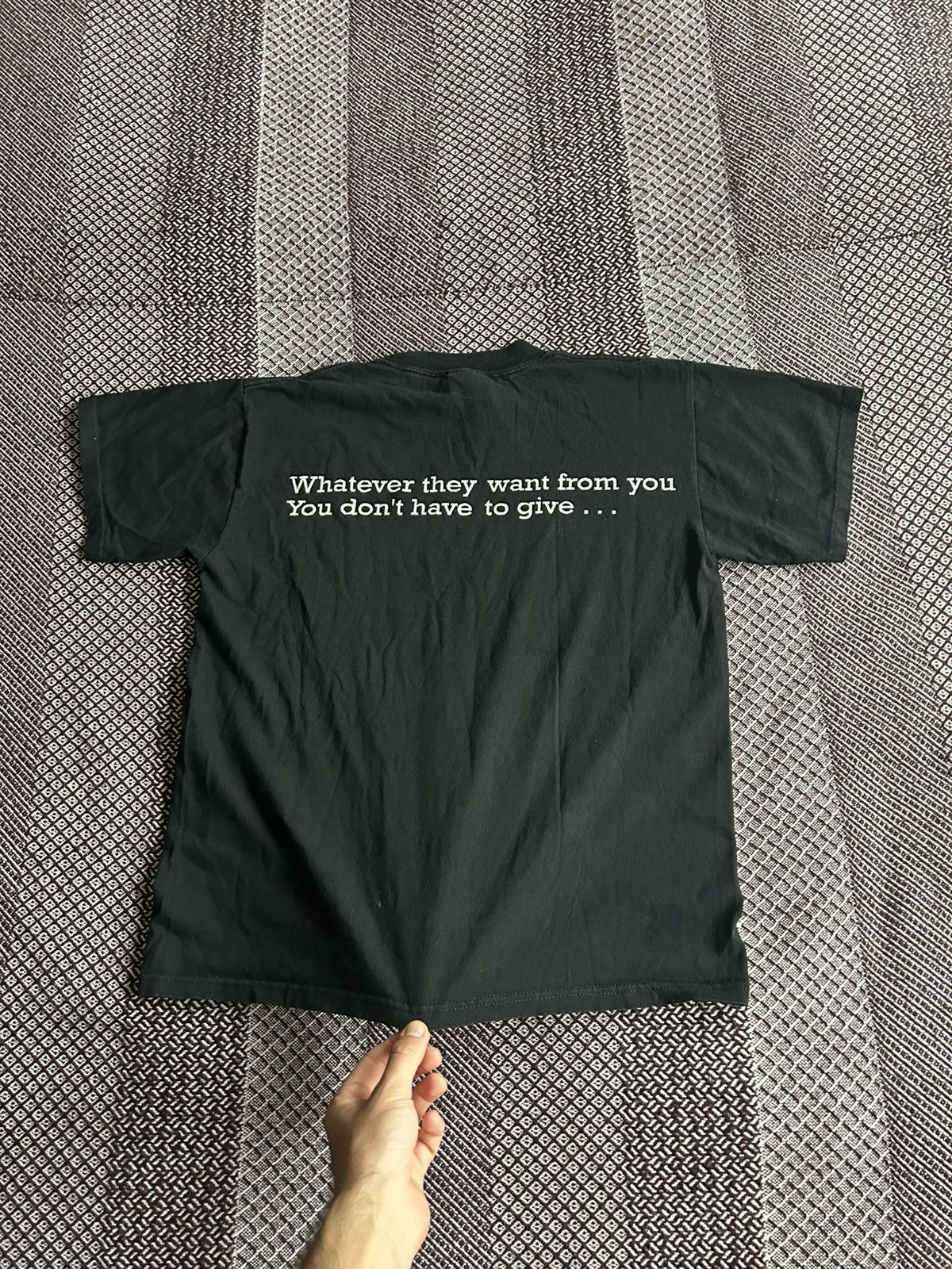 Vintage Vintage Y2K Gothic T-shirt 90s Rap Streetwear Back Print Size US M / EU 48-50 / 2 - 6 Thumbnail