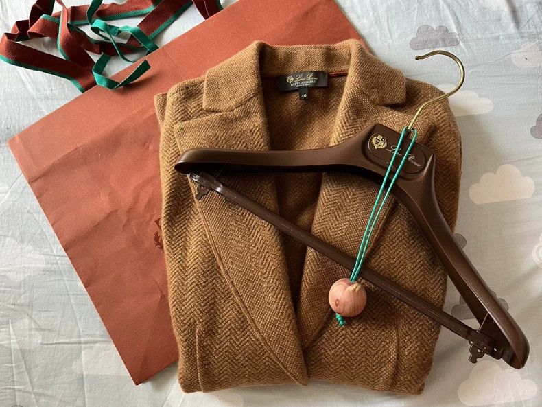 Loro Piana LORO PIANA Cashmere sheepskin coat, 100%baby cashmere mate Size M / US 6-8 / IT 42-44 - 8 Thumbnail