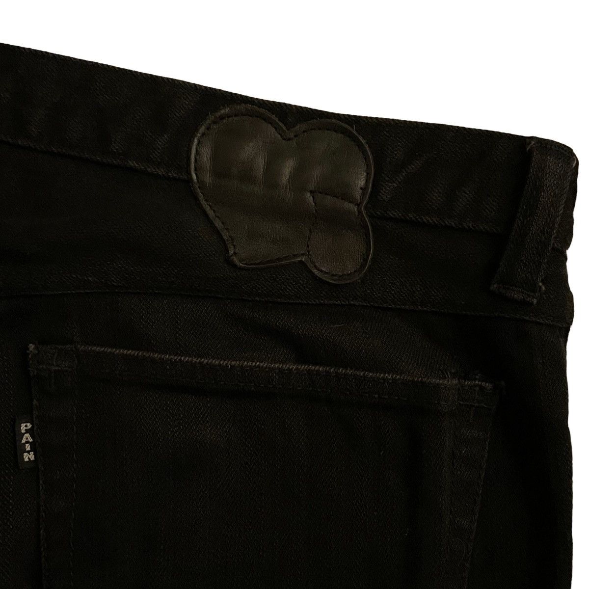 Number (N)ine Number (N)ine 06SS "Welcome To The Shadow" D-Ring Pain Denim Size US 32 / EU 48 - 5 Thumbnail