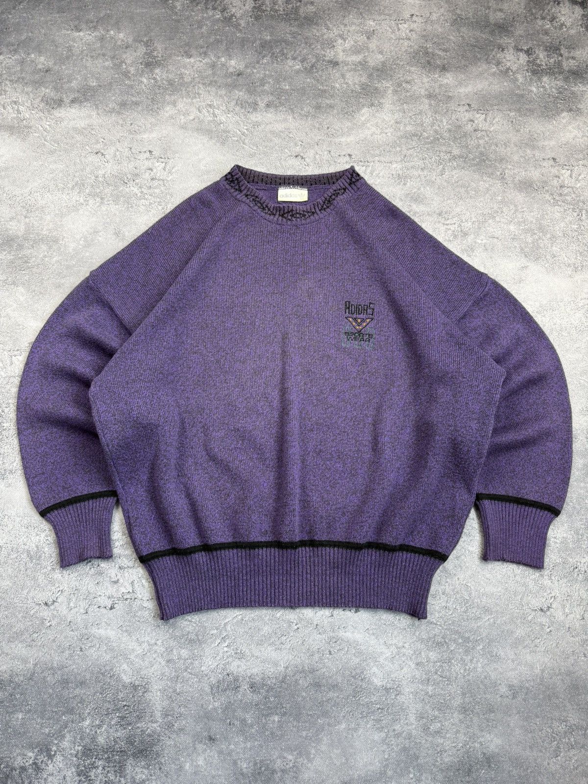 Adidas Vintage Adidas Made In West Germany Sweater Size US L / EU 52-54 / 3 - 2 Thumbnail