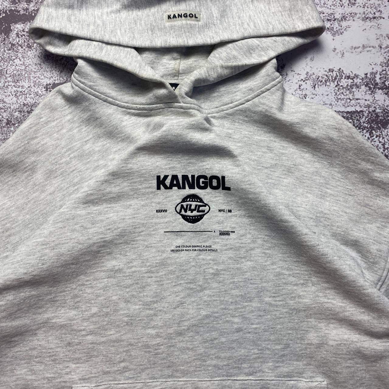 Kangol Vintage FOG style Kangol NYC Hoodie Embroidered Logo Y2K Size US S / EU 44-46 / 1 - 3 Thumbnail