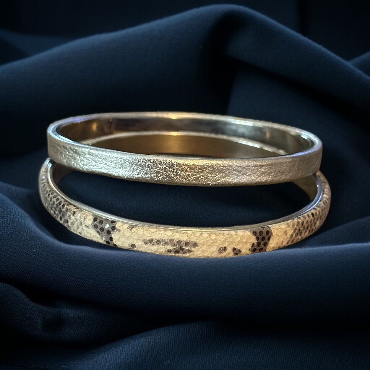Other Snakeskin print bangle bracelets Size ONE SIZE - 1 Thumbnail