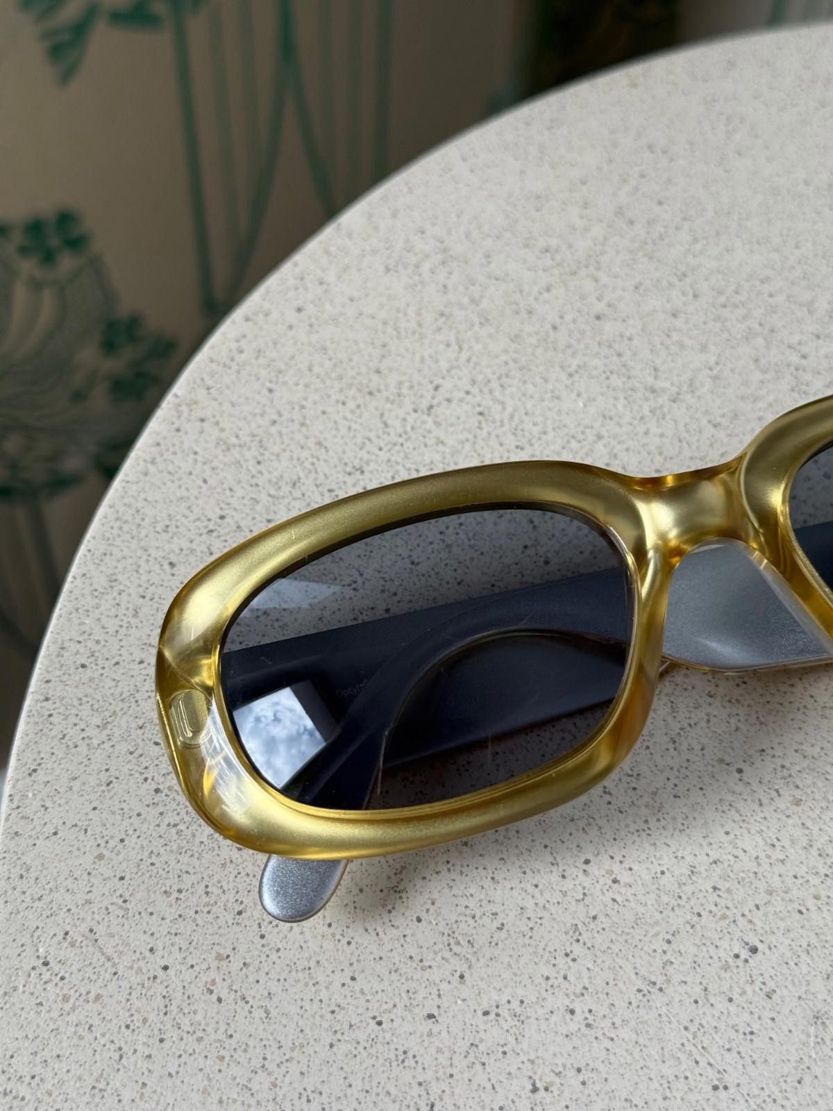 Dior Christian Dior CD 2006 Gold Canage Sunglasses Oval Womens Size ONE SIZE - 10 Thumbnail