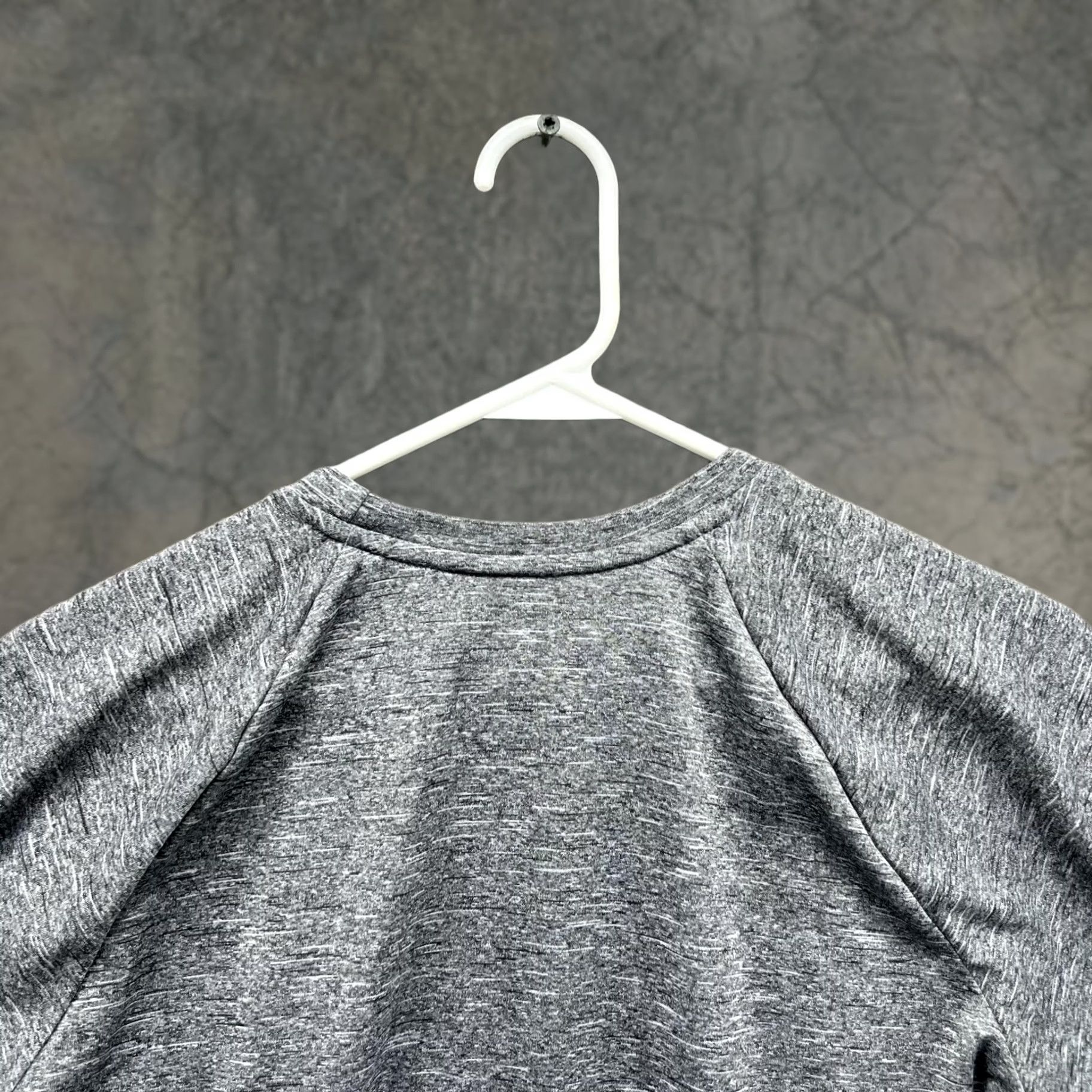Nike Nike Dri-Fit Shirt Men S Heather Gray Polyester Short Sleeve Crew Neck Nike Logo T-Shirt Shirts Size US S / EU 44-46 / 1 - 1 Thumbnail