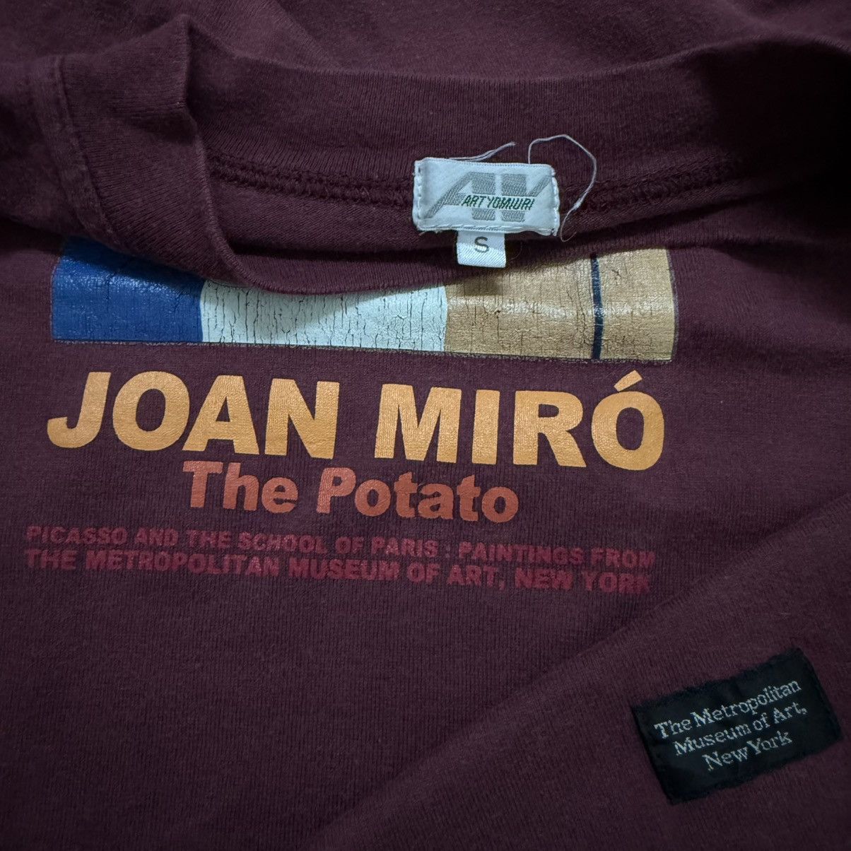 Arts & Science Vintage Joan Miro The Potato by Art Yomiuri Longsleeve Size US S / EU 44-46 / 1 - 3 Thumbnail