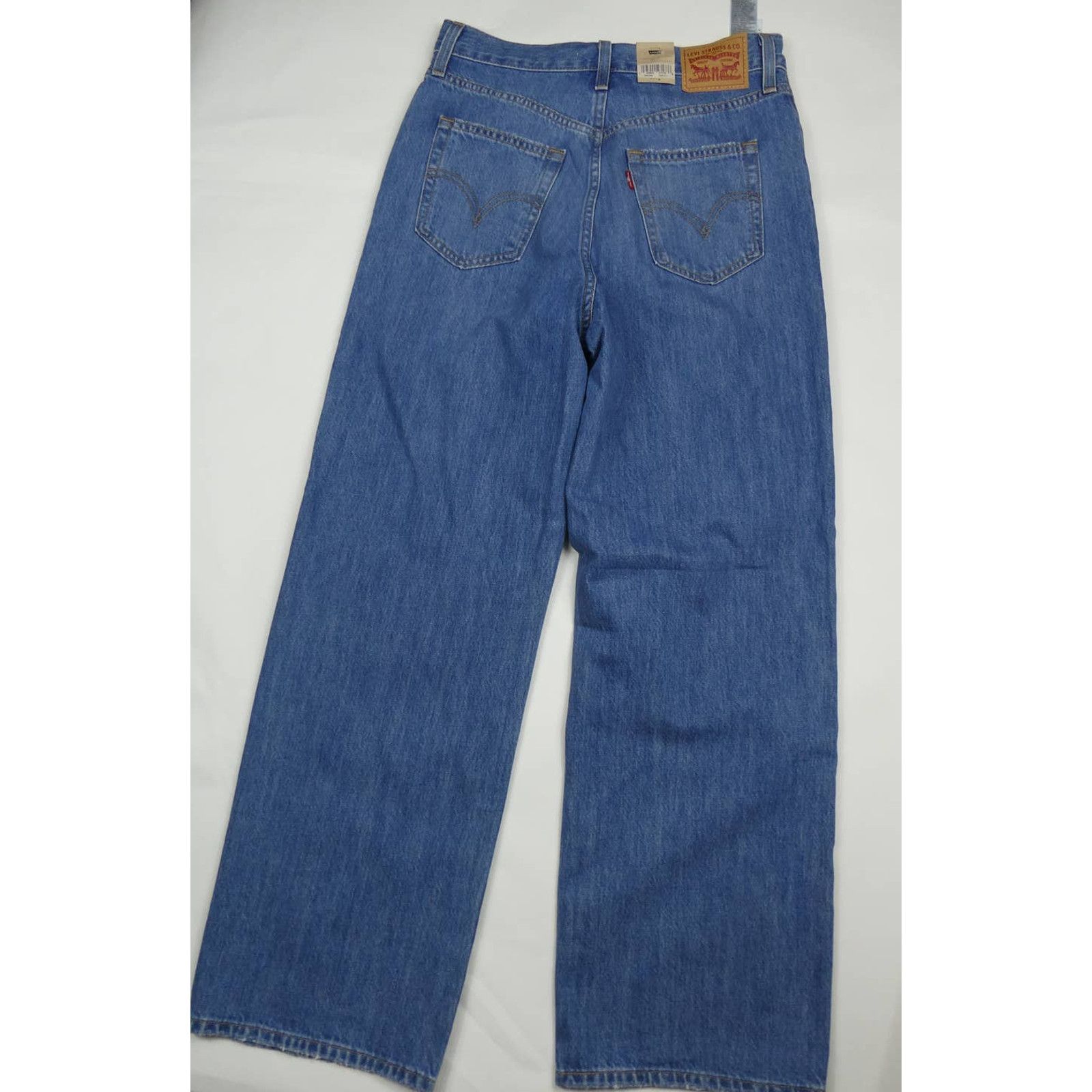 Levi's Levi's high waisted straight jeans, light wash destroyed, 30 Size 30" / US 8 / IT 44 - 2 Thumbnail