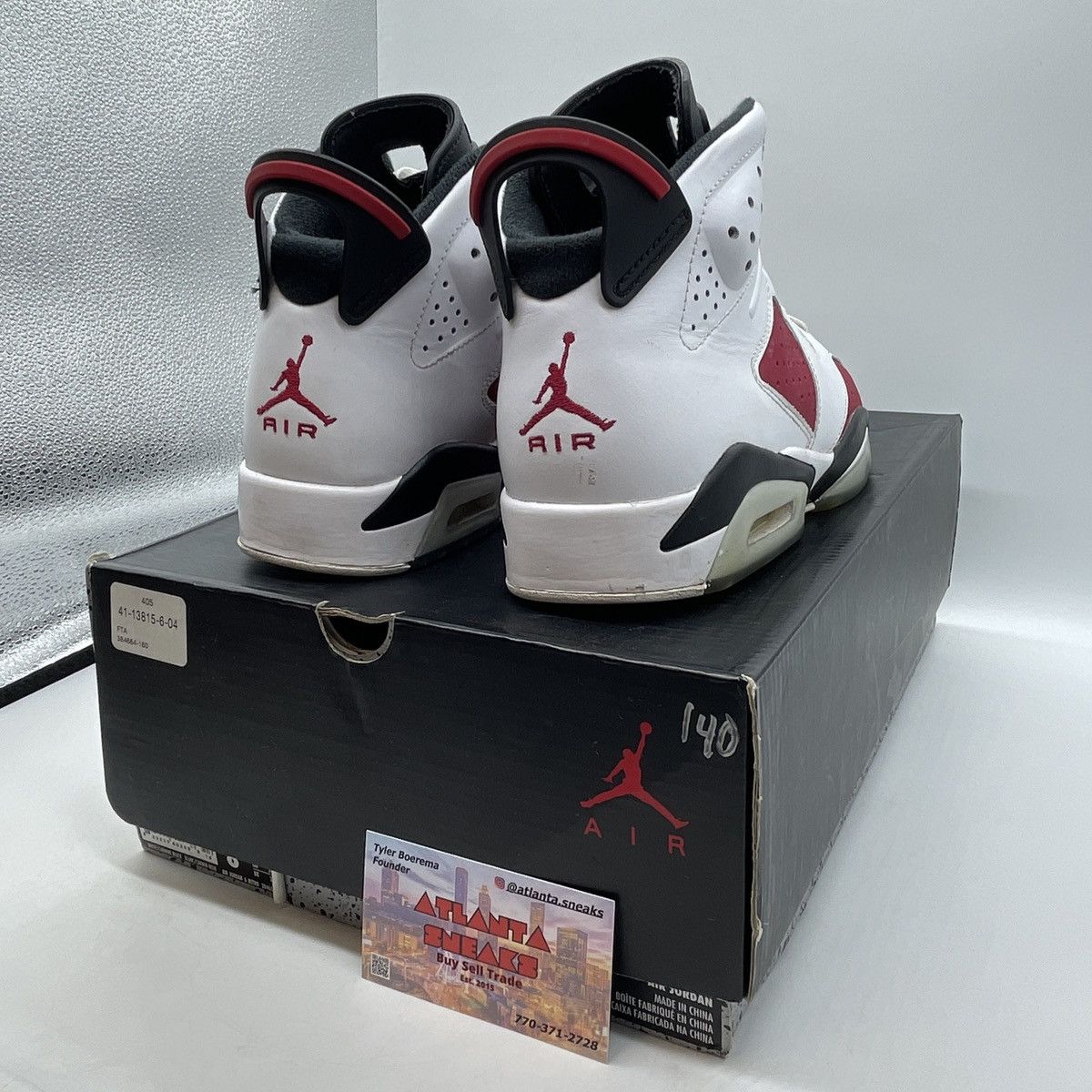 Jordan Brand Air Jordan 6 carmine Size US 8 / EU 41 - 5 Thumbnail