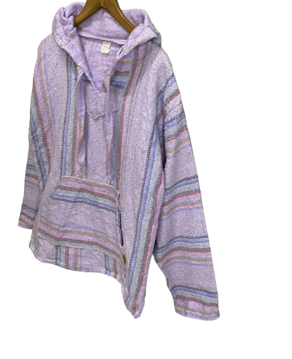 Mexicana × Vintage Crema molina Mexican drug rug baja hoodie Size US L / EU 52-54 / 3 - 4 Thumbnail