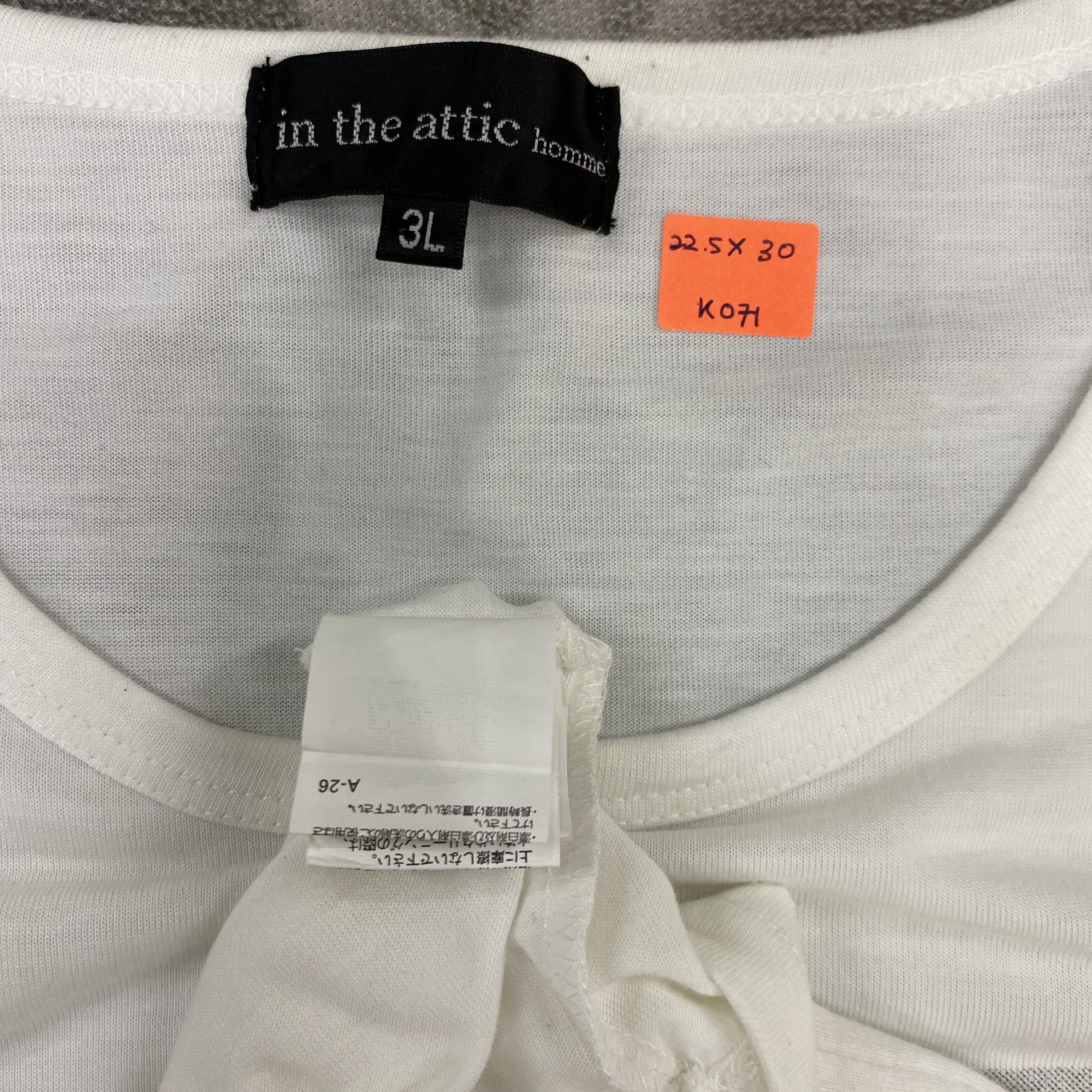14th Addiction In the Attic Japan Words Story CHANGE- K071 Size US L / EU 52-54 / 3 - 5 Thumbnail