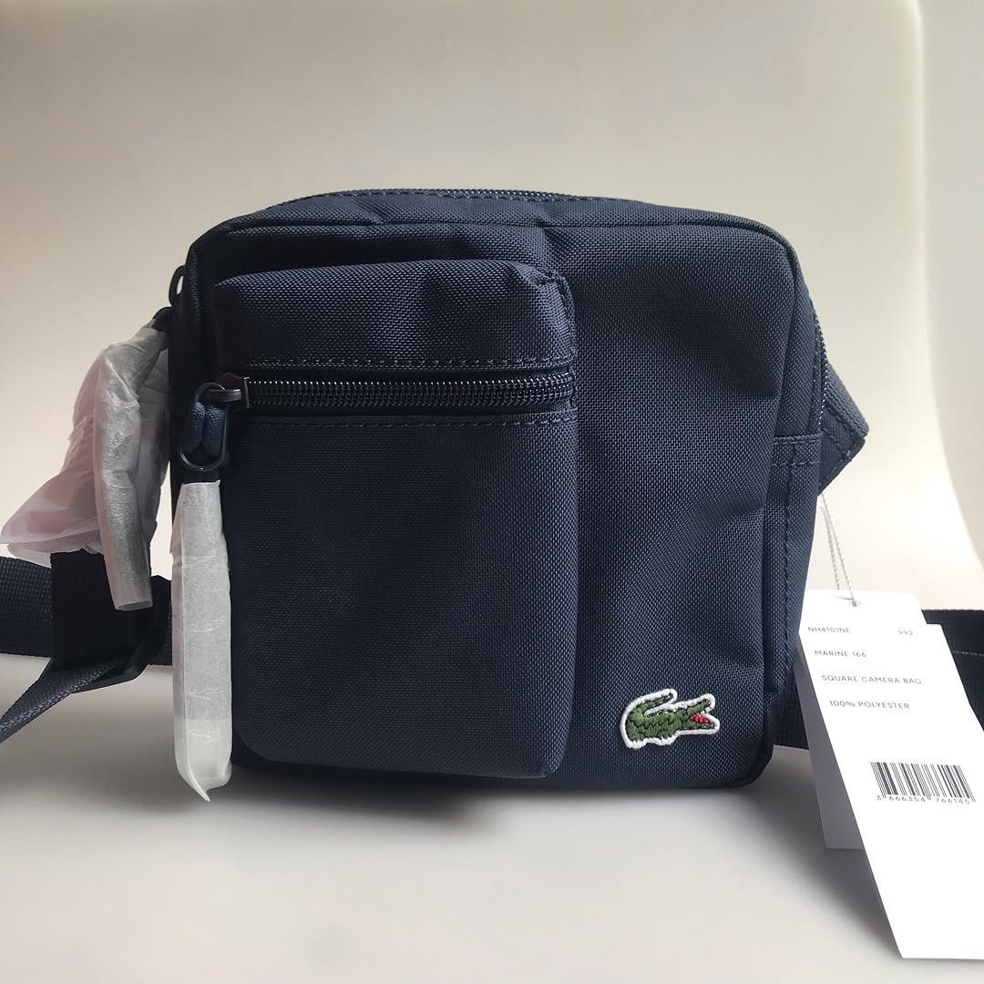 Lacoste Lacoste Mens Blue Shoulder Blue Mini Bag pouch Bnwt Brand Size ONE SIZE - 3 Thumbnail