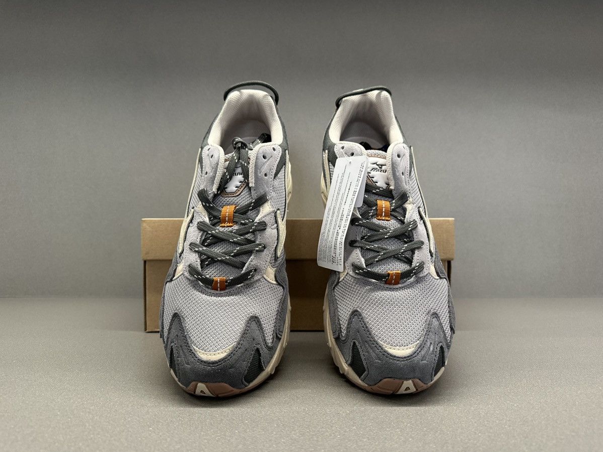 Mizuno Mizuno Wave Rider 10 Opal Grey Pumpkin Spice Size US 11.5 / EU 44-45 - 4 Thumbnail