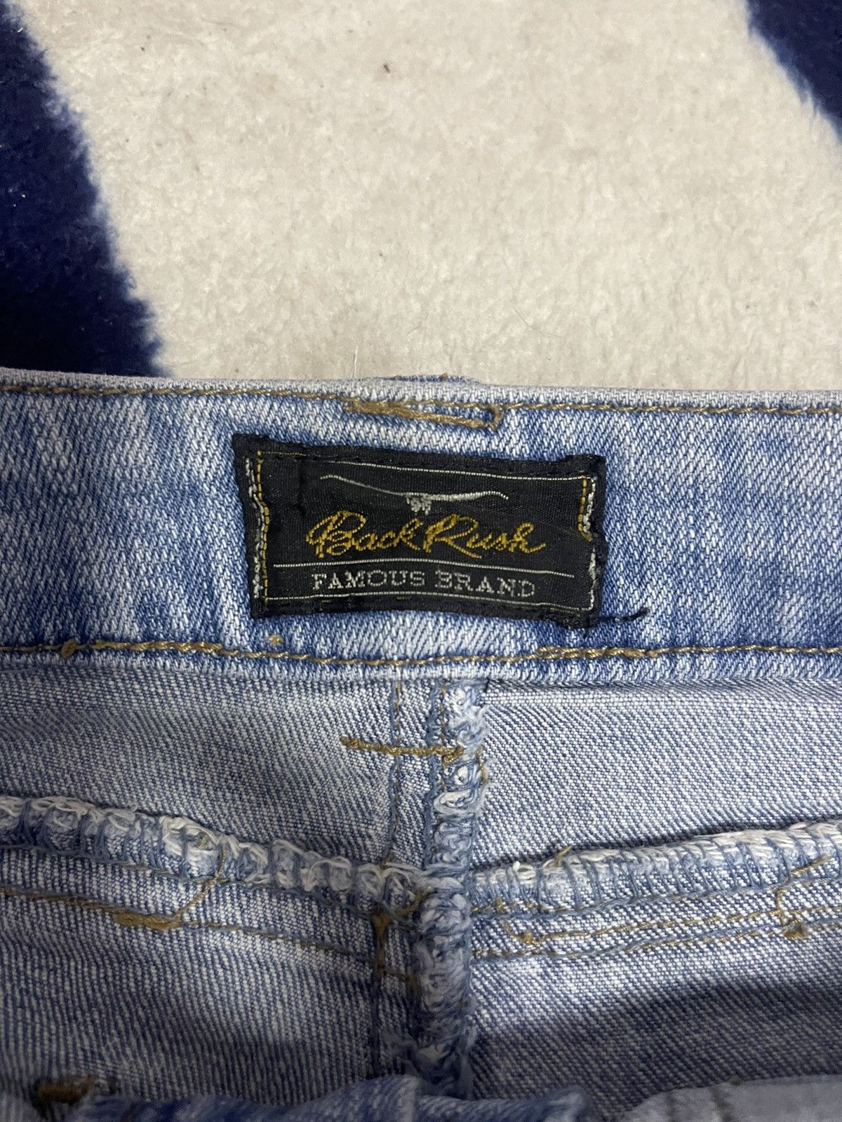 Japanese Brand × Jean Back Rush Bushpant Jeans (14) Size US 28 / EU 44 - 3 Thumbnail