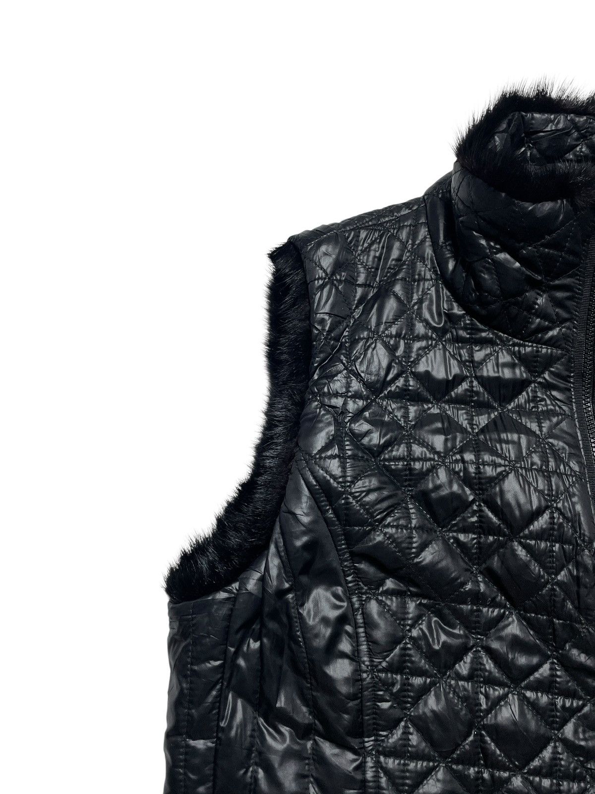 14th Addiction 2000’s Golfino - Vkei Style Fur Vest Size US S / EU 44-46 / 1 - 7 Thumbnail