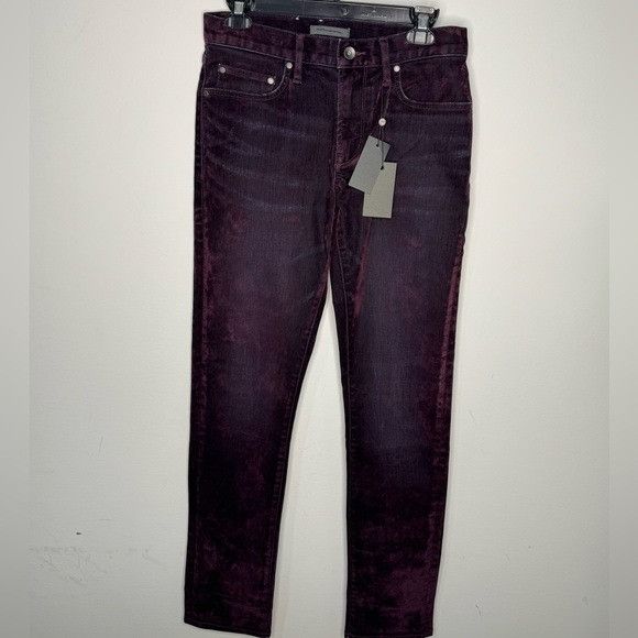 John Varvatos John Varvatos J702 Slim-Fit Jeans Ox Blood Men’s Size 29 Size US 29 - 2 Thumbnail